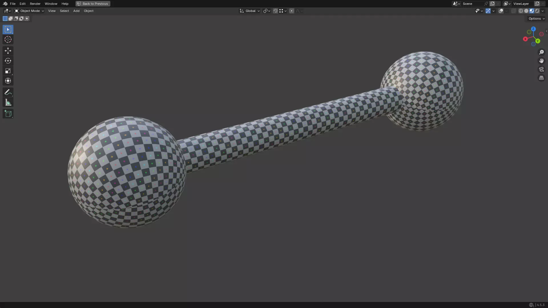 Nipple Piercing PBR 3D model_3
