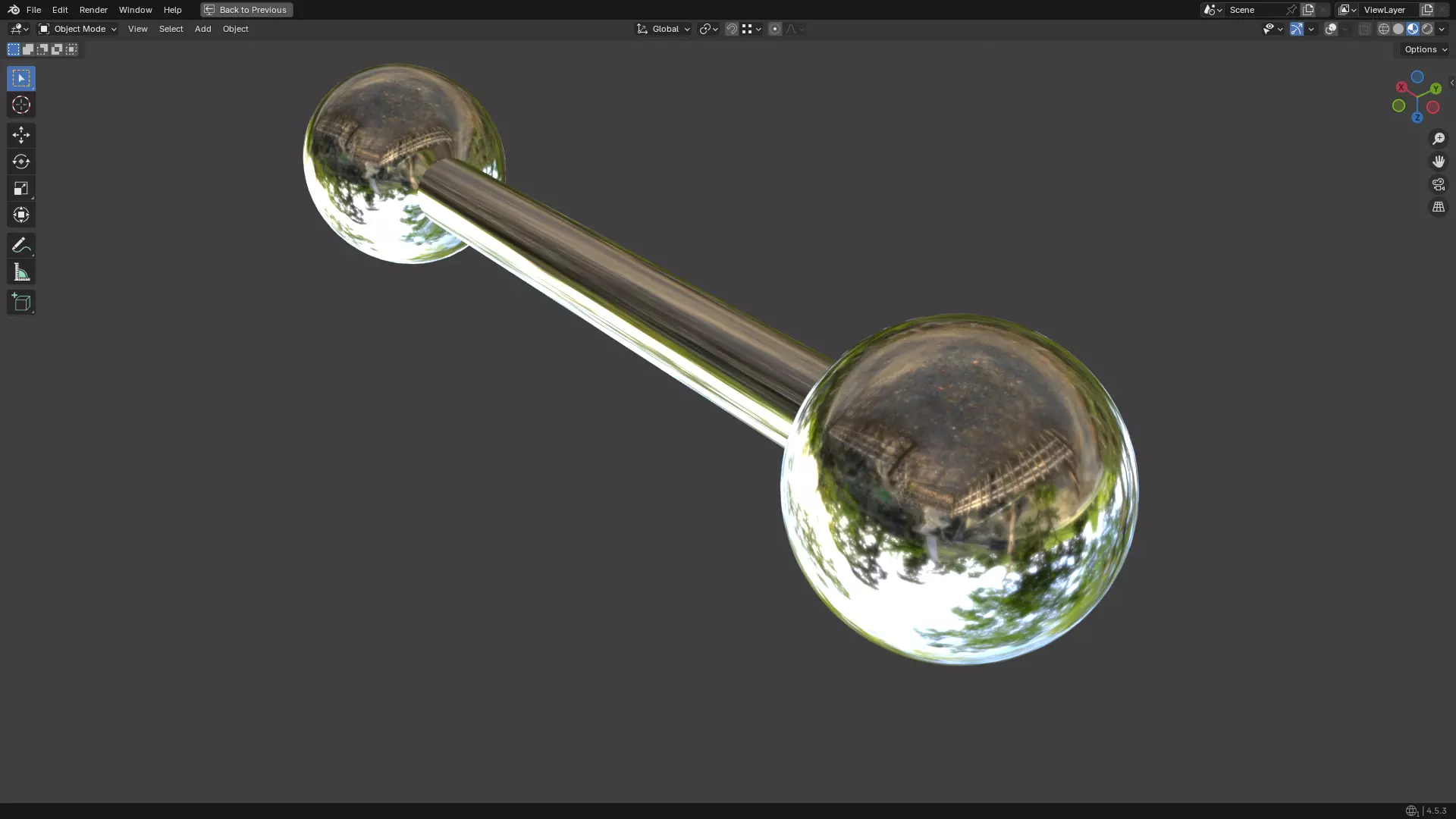 Nipple Piercing PBR 3D model_25