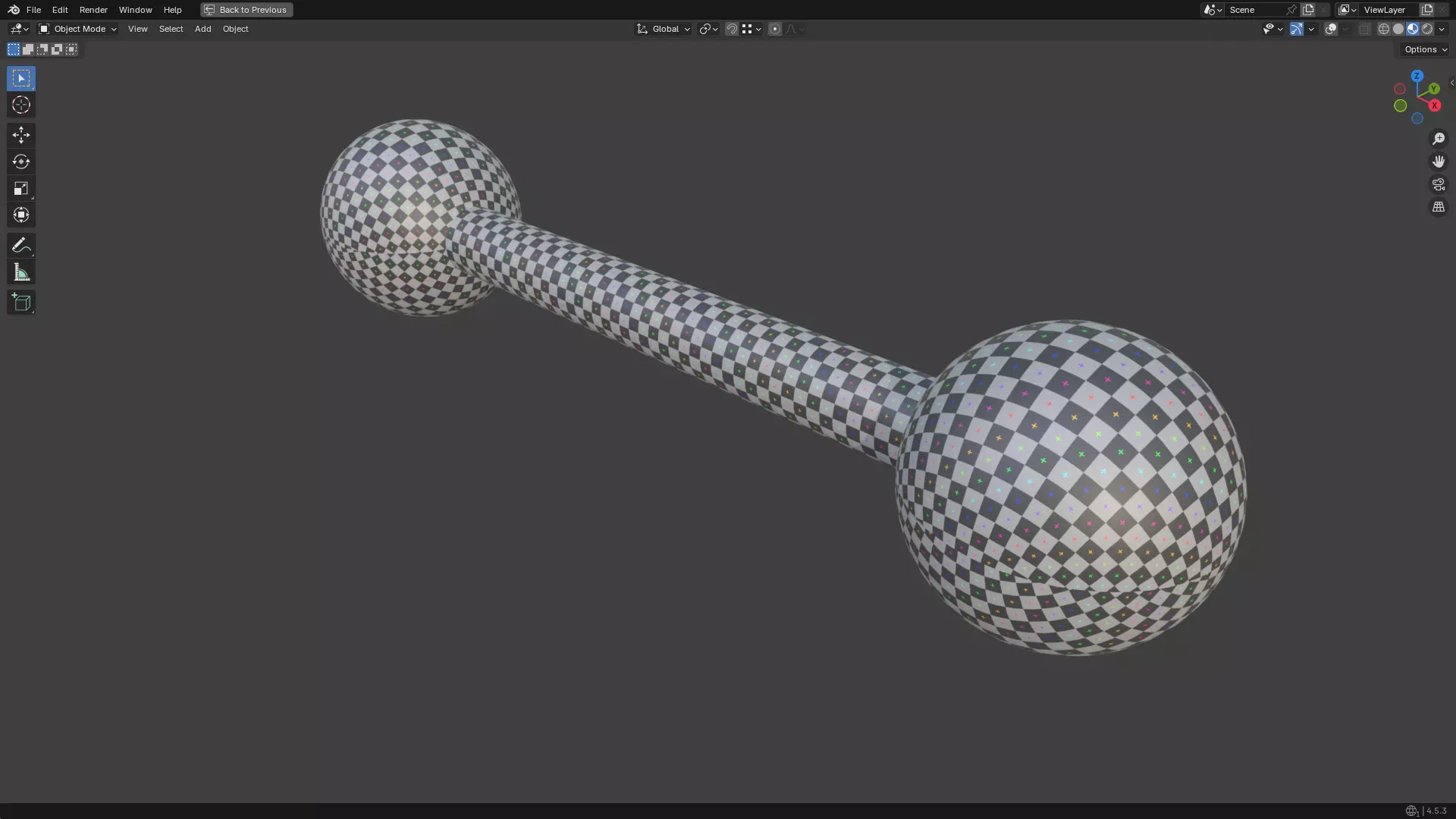 Nipple Piercing PBR 3D model_5