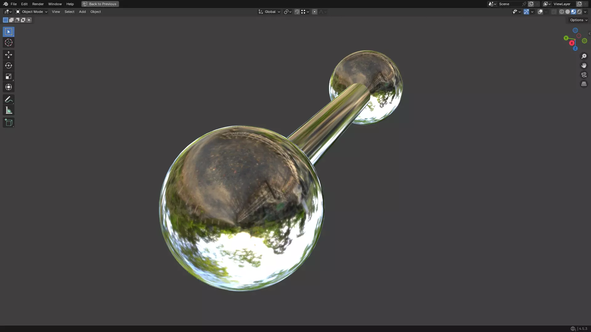 Nipple Piercing PBR 3D model_23