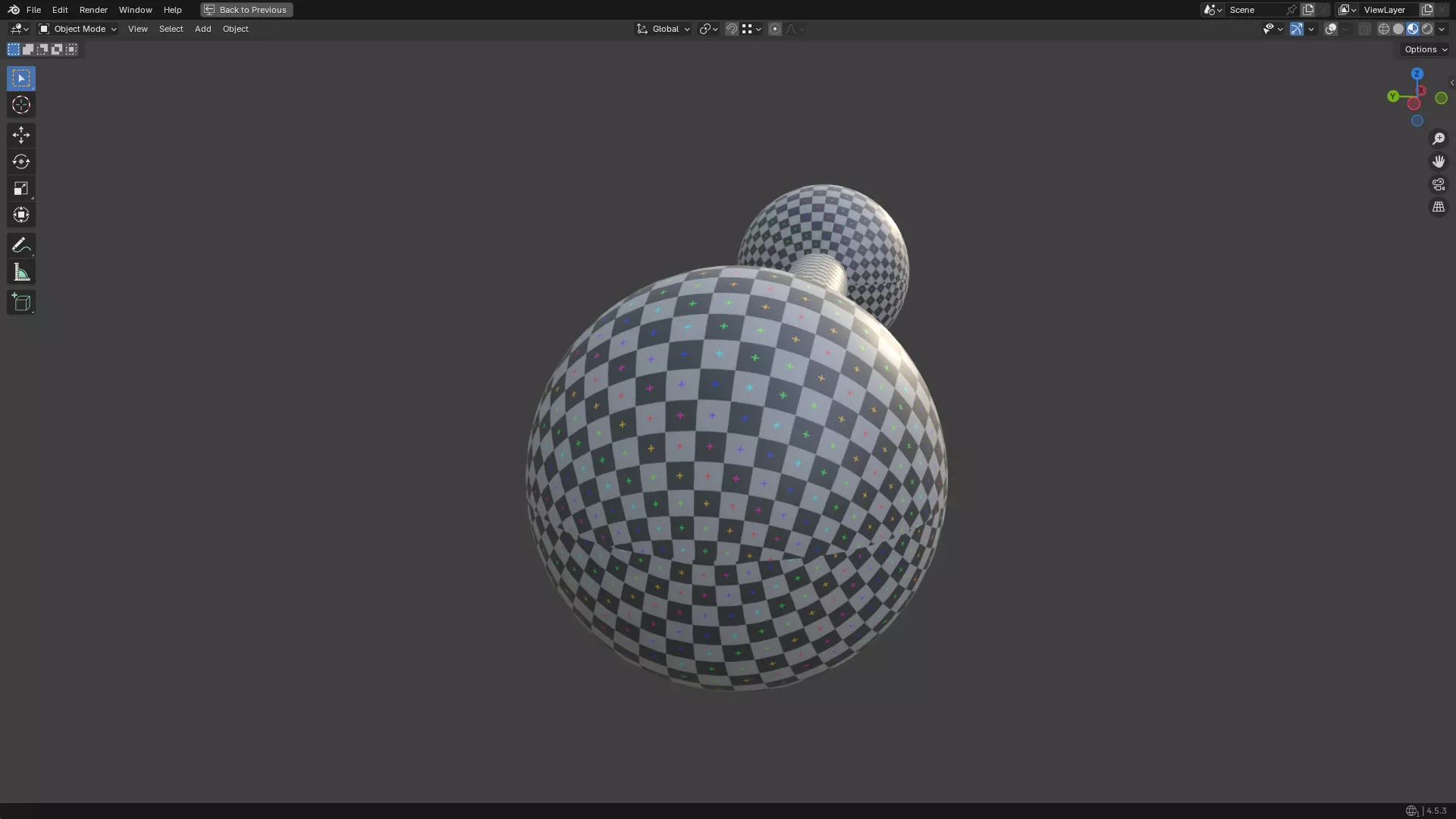 Nipple Piercing PBR 3D model_4