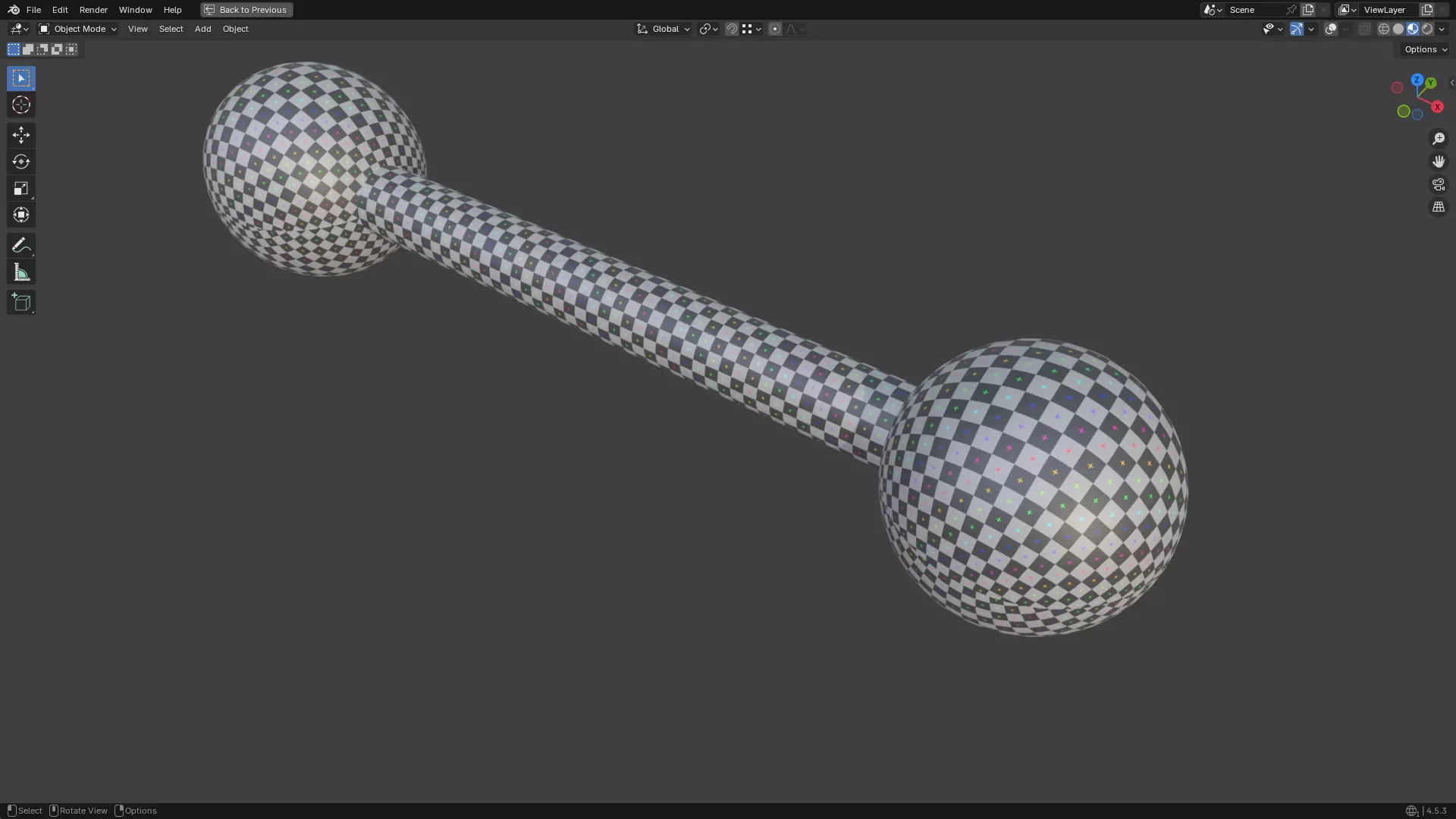 Nipple Piercing PBR 3D model_7