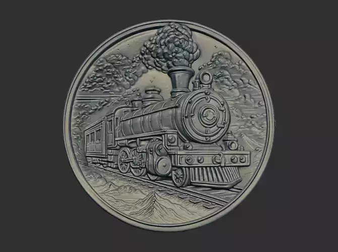 train round frame cnc model 