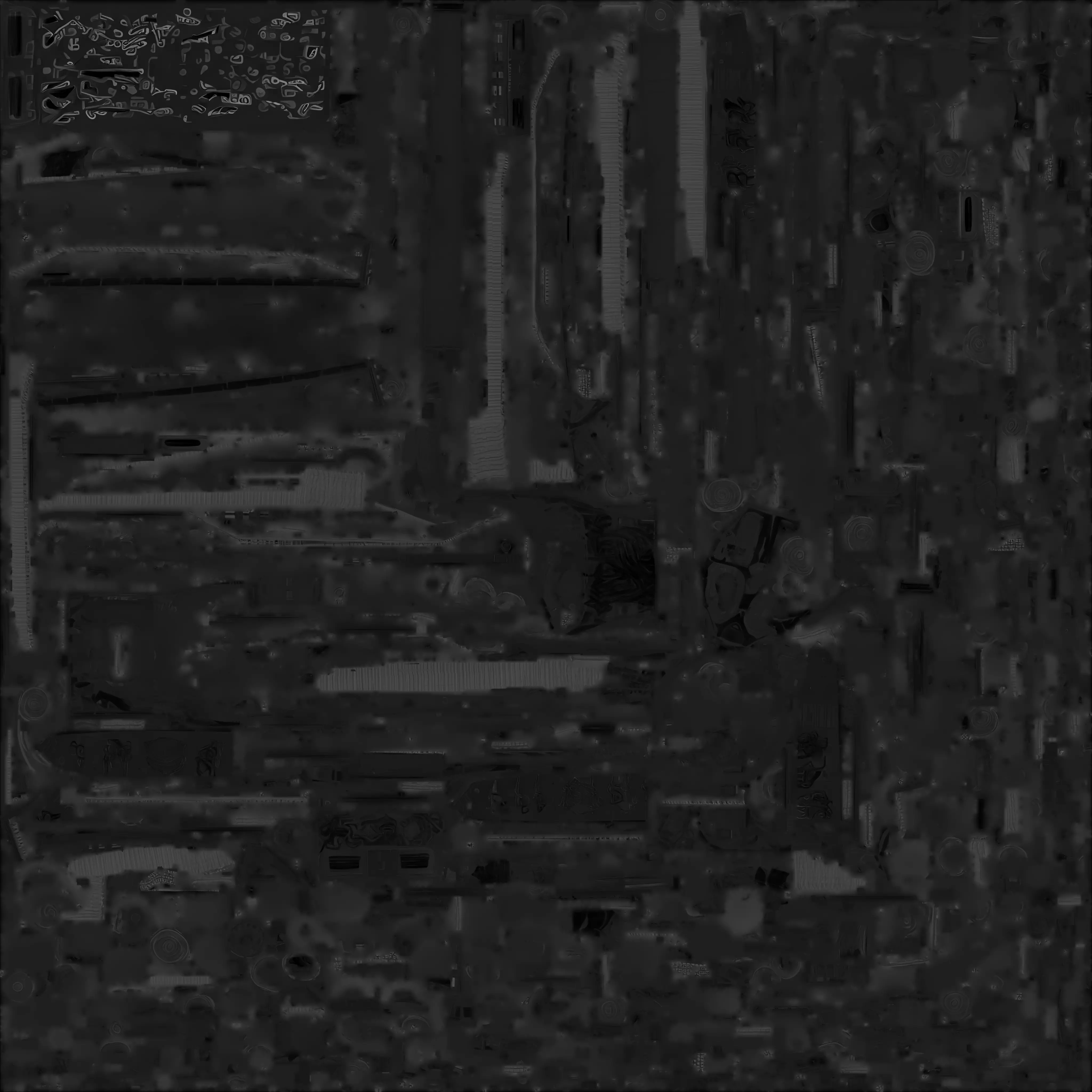 Cyberpunk Battle Tank 3D Model Urban War Machine Low-poly 3D model_4