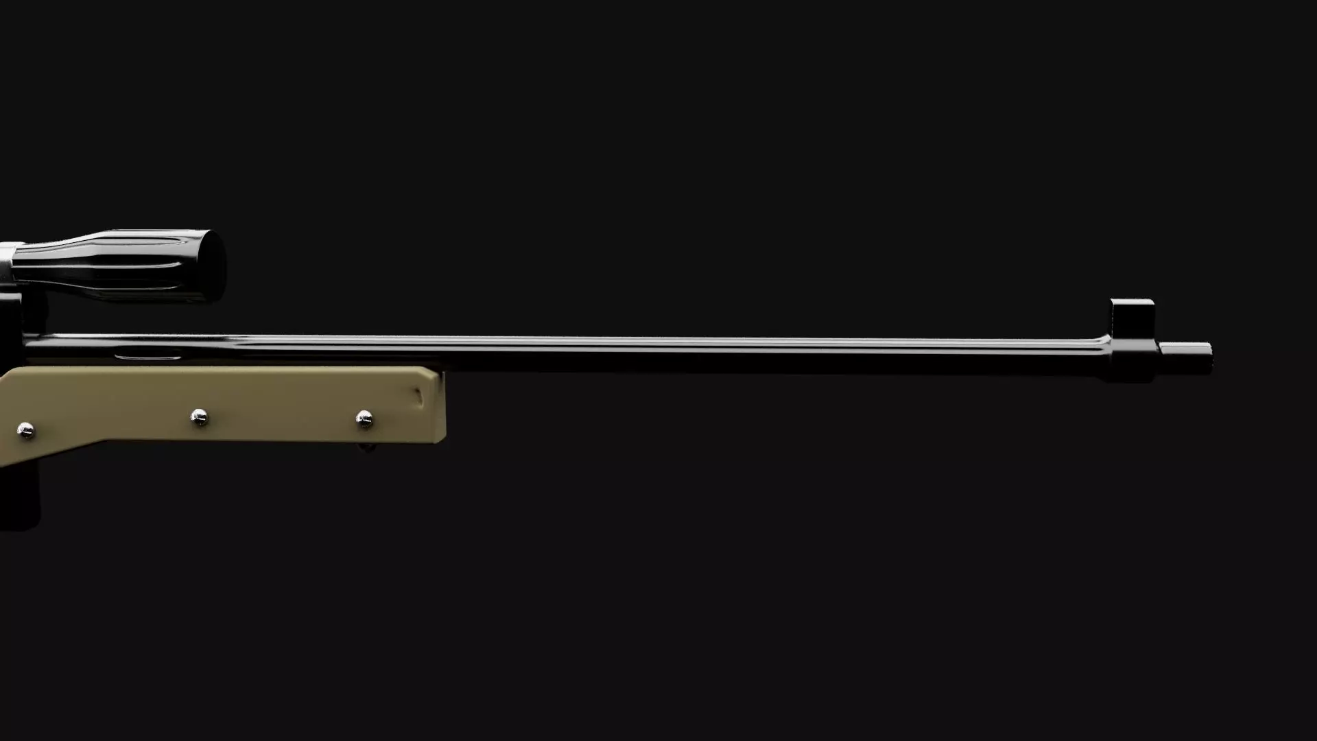 AWM GUN MODEL 3D model_8