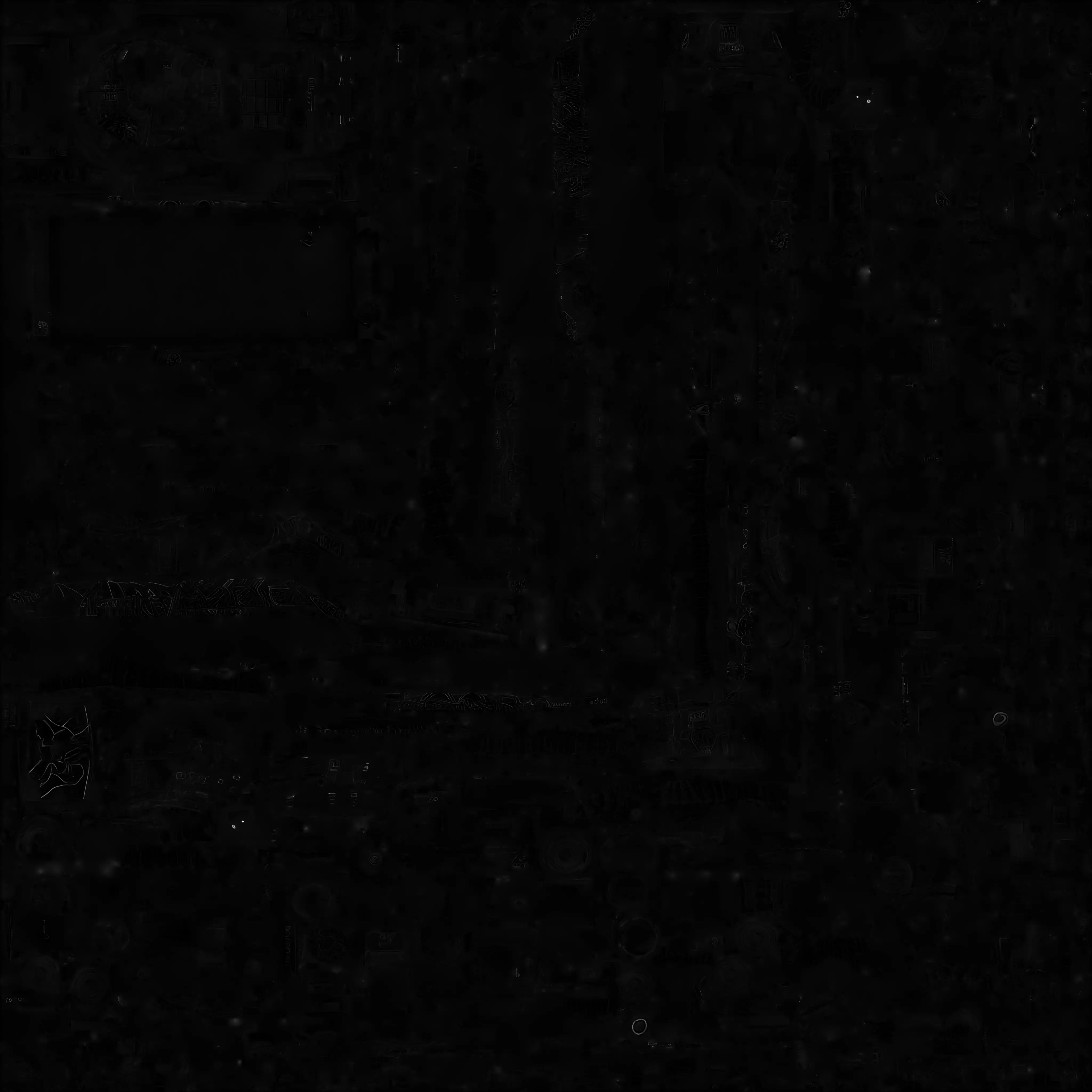 Cyberpunk Battle Tank 3D Model Urban Assault Vehicle Low-poly 3D model_2