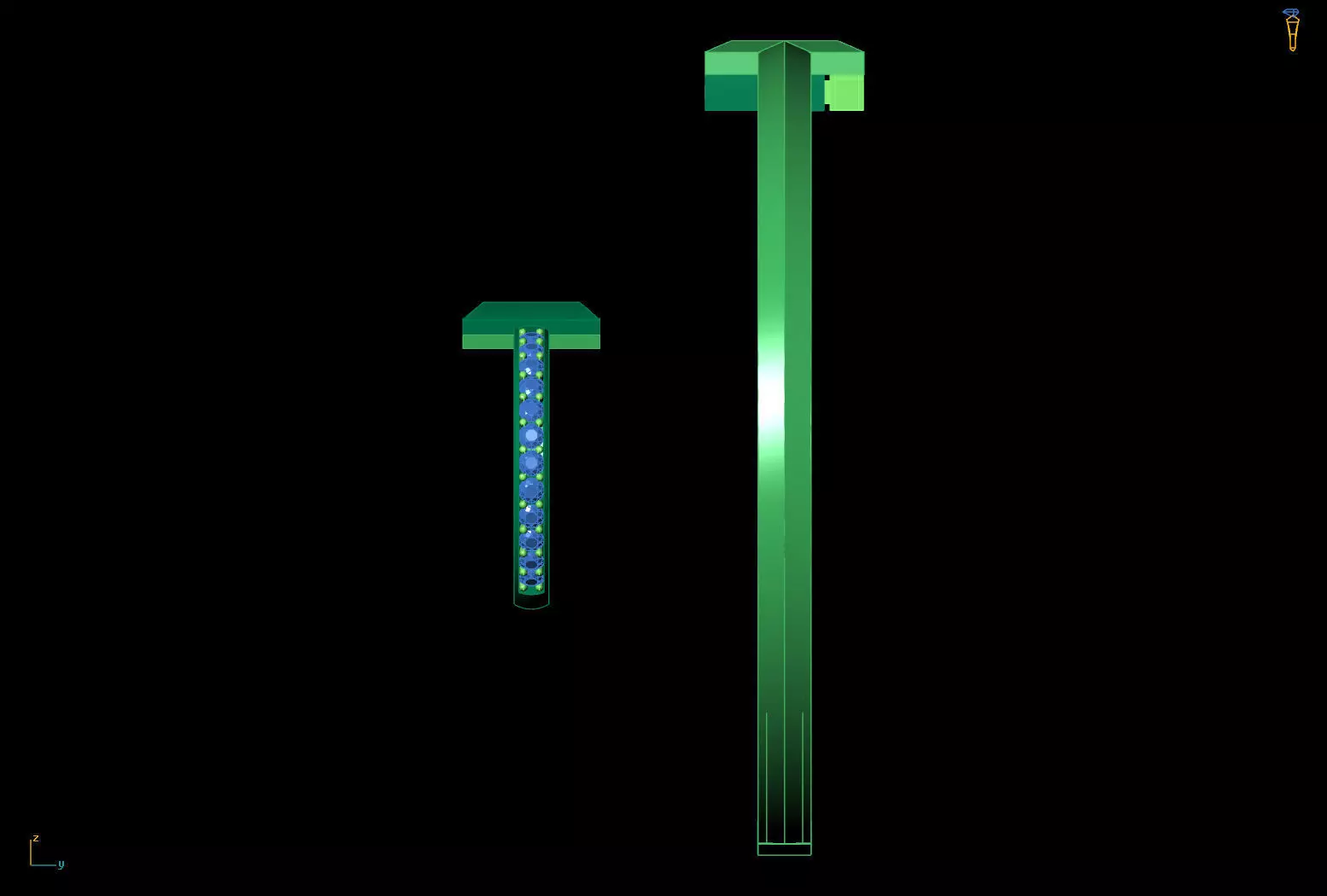 Tiffany Style T Diamond Ring Bangle Jewelry Set Cad File 3D print model_16