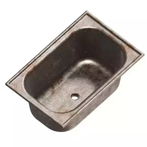 Rusty Single Bowl Kitchen Sink