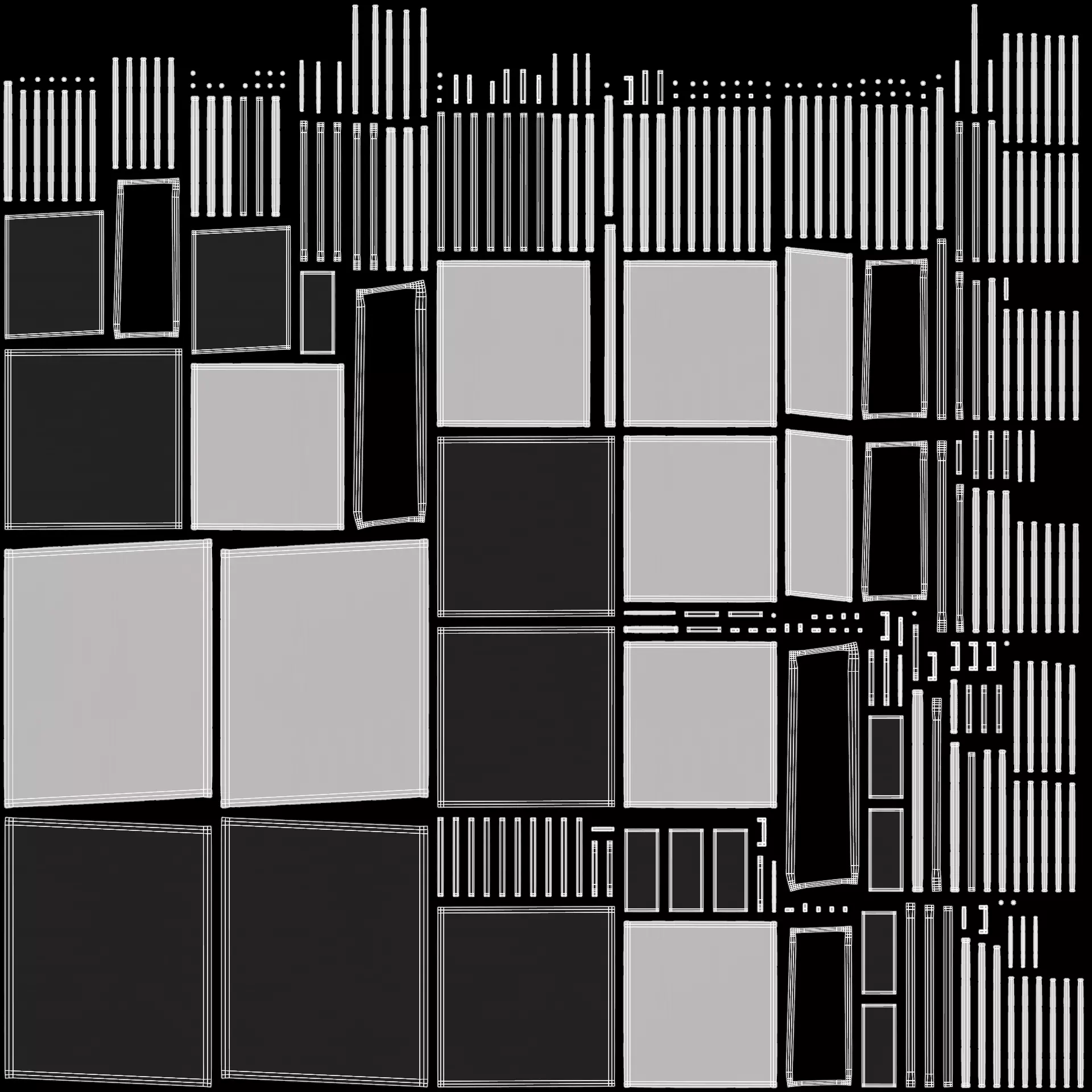 -Cubicle V2- Low-poly 3D model_6