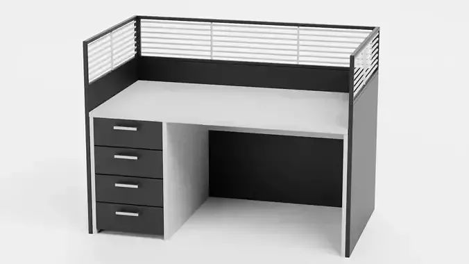 Cubicle V2 - Modular Office Workstation Furniture Unit