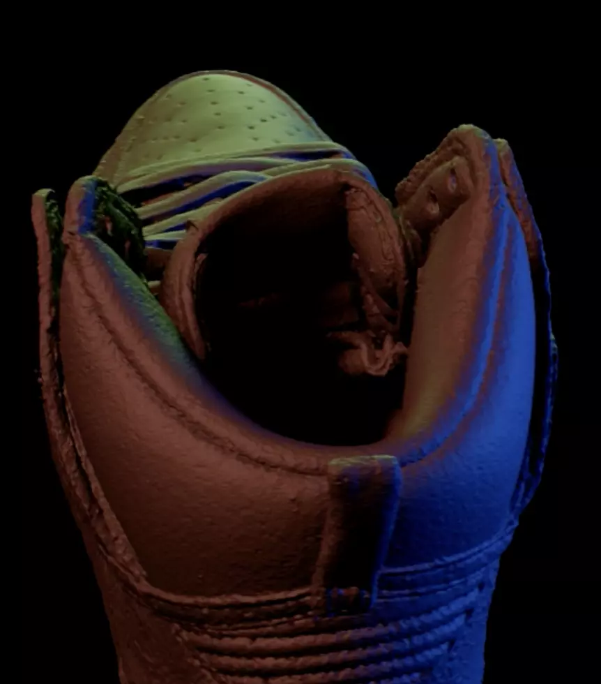 Highly detailed 3D model of the Nike SB Dunk High Strawberry  3D model_10
