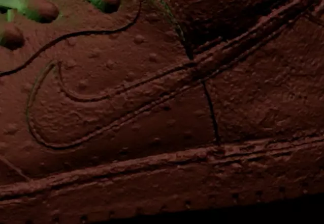 Highly detailed 3D model of the Nike SB Dunk High Strawberry  3D model_12