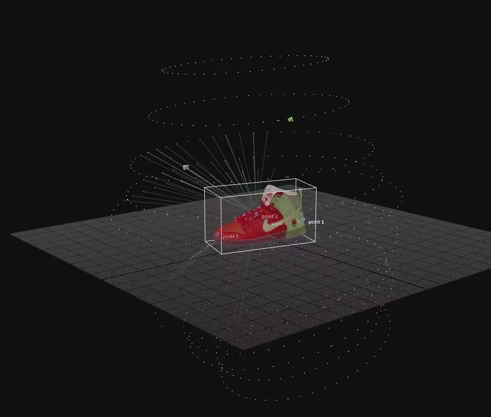 Highly detailed 3D model of the Nike SB Dunk High Strawberry  3D model_3