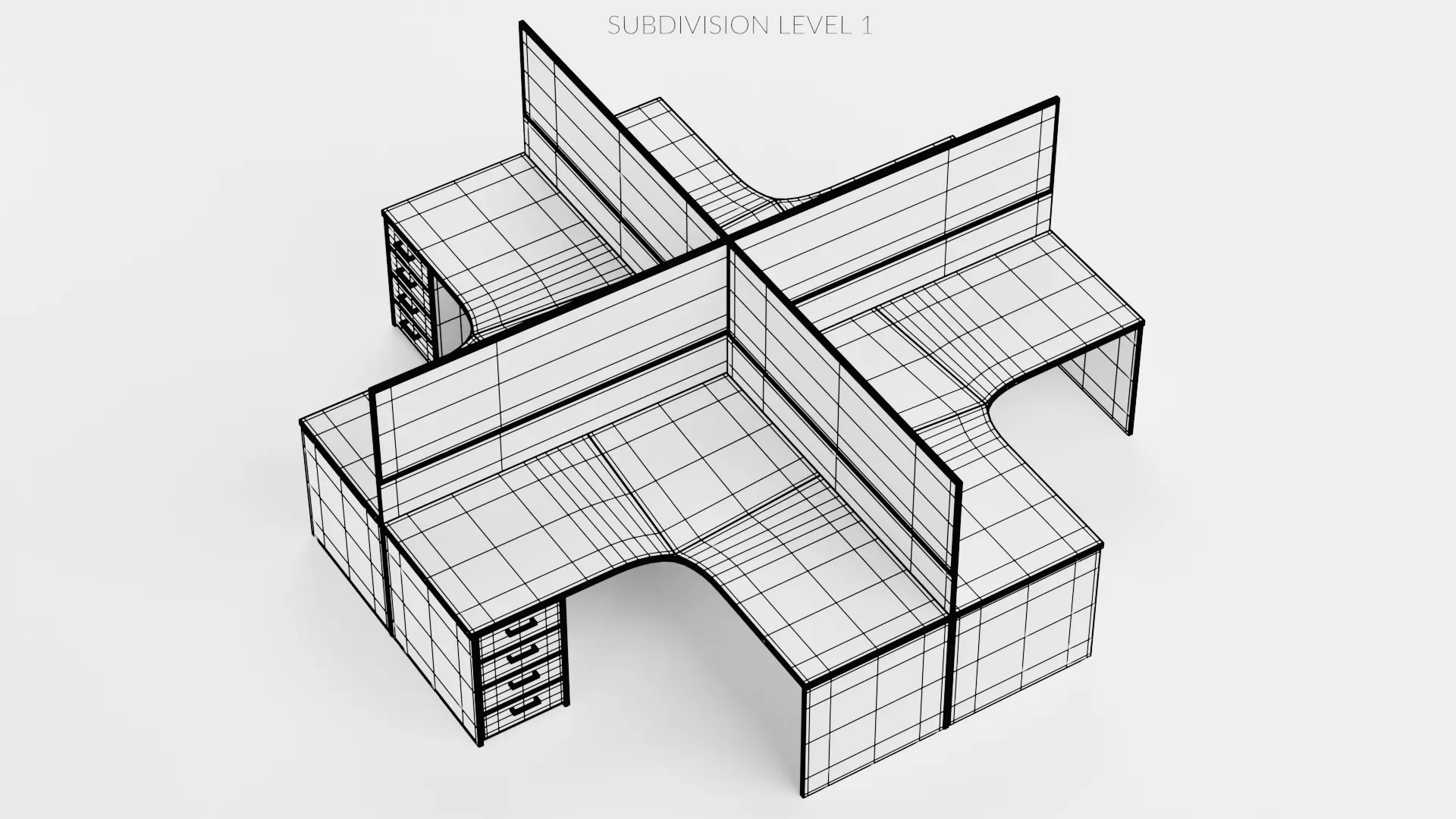 -Cubicle V3- 3D model_10