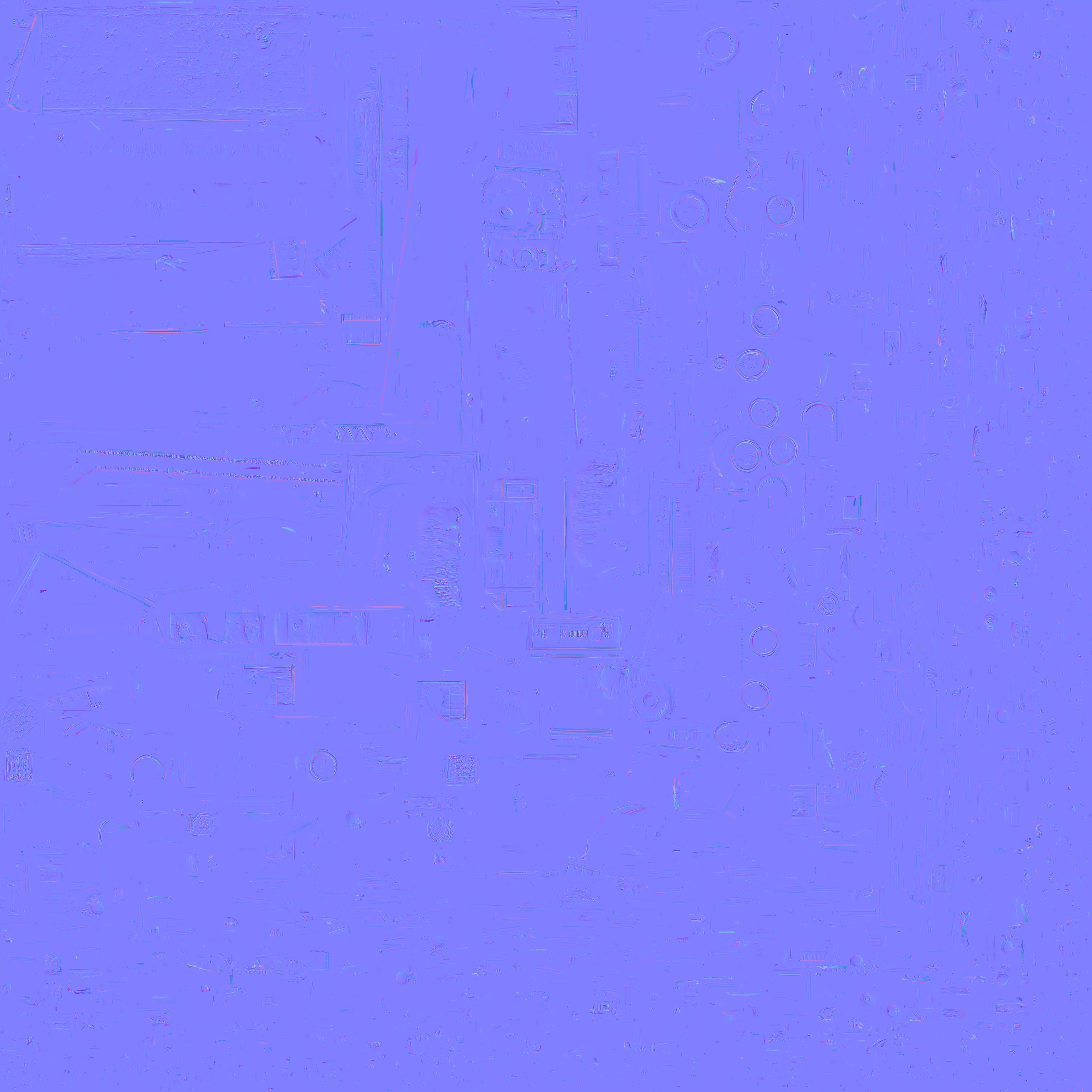 Rusted Post Apocalyptic Tank 3D Model War Torn Vehicle Low-poly 3D model_3