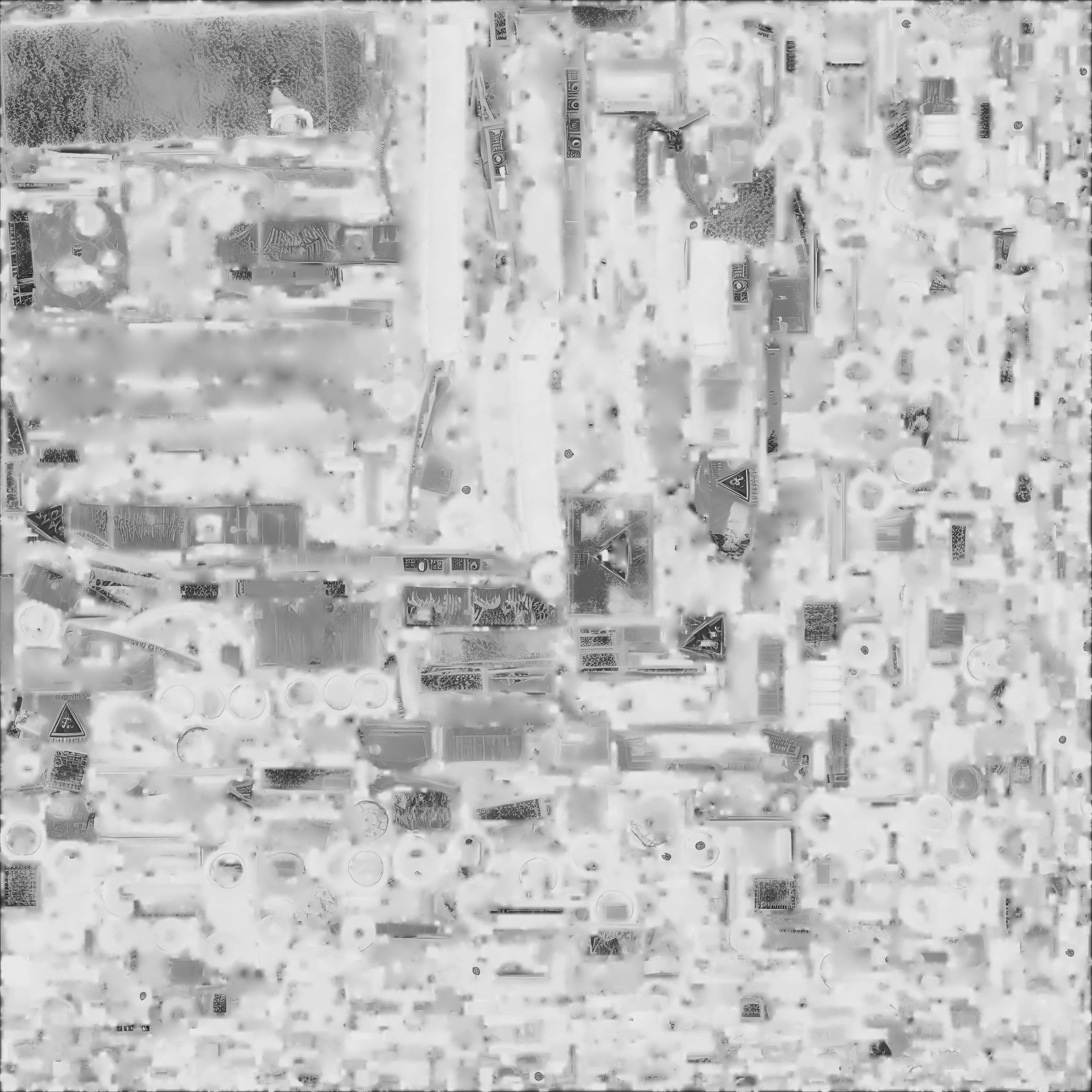 Rusted Siege Tank 3D Model Abandoned War Machine Low-poly 3D model_4