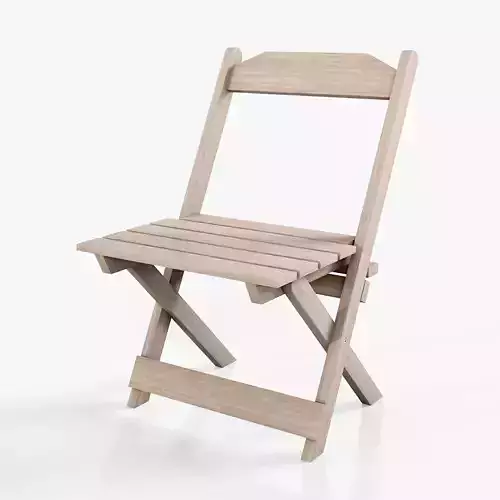 Standard Wooden Chair - High Quality 3D Model Low-poly 3D model Standard Wooden Chair - High Quality 3D Model Low-poly 3D model