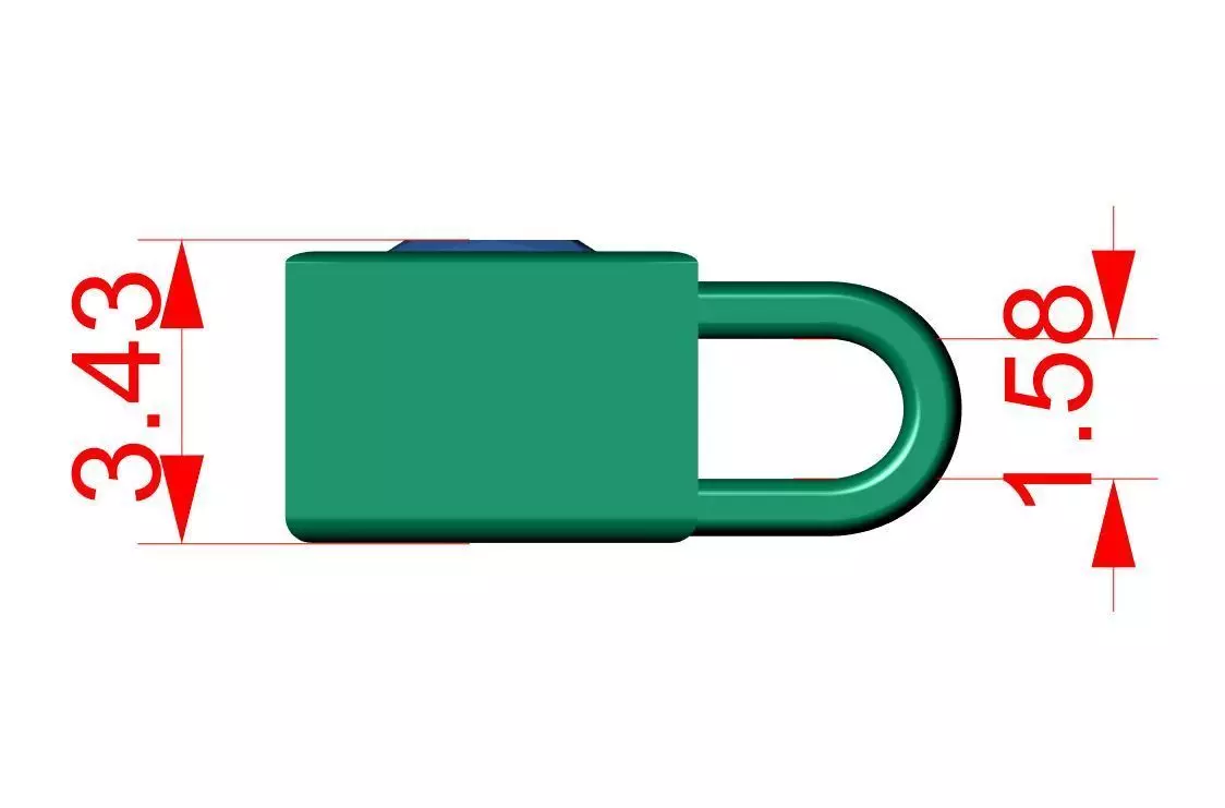 Princess Solitaire Pendant 3D print model_12