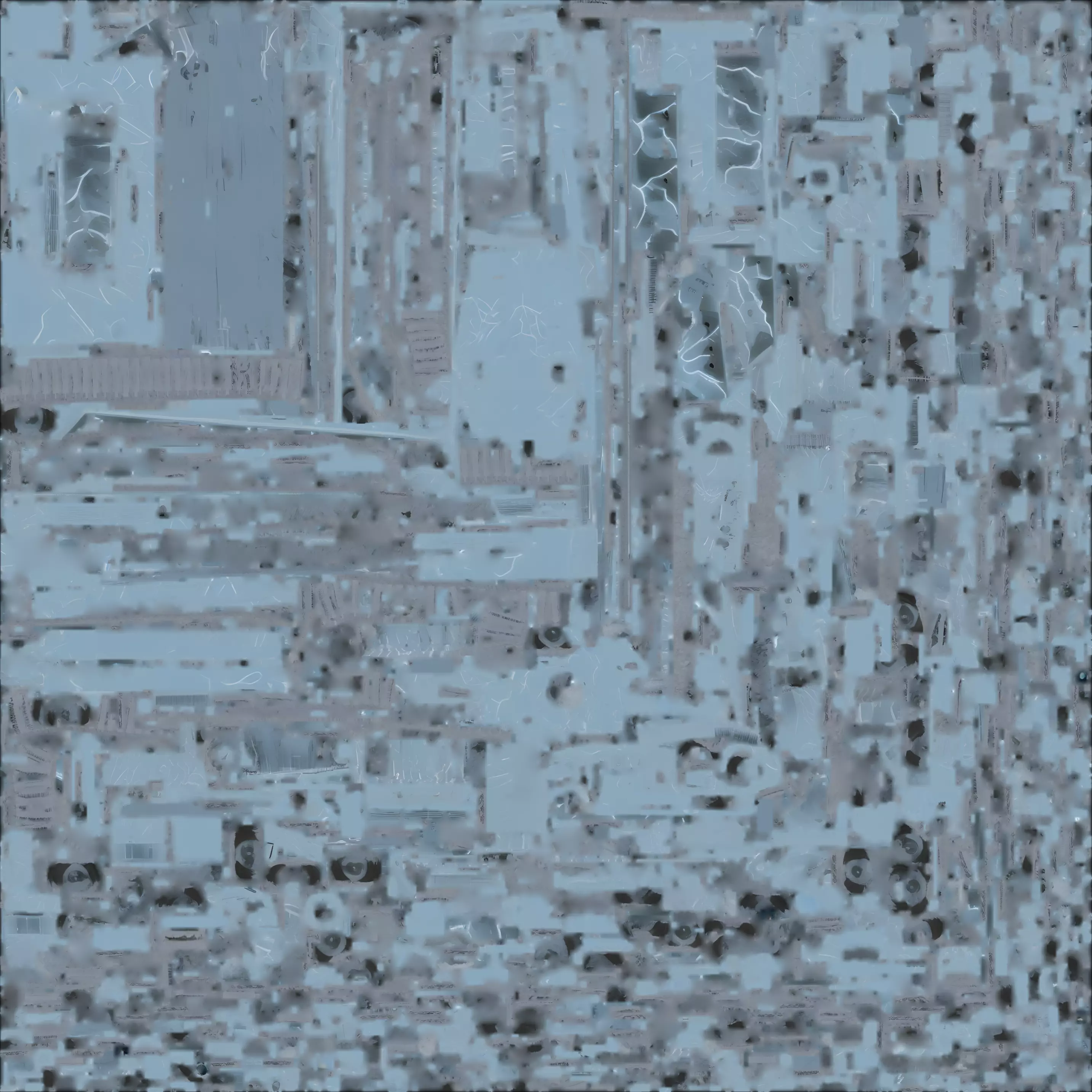 Frozen Siege Tank 3D Model Arctic Warfare Vehicle Low-poly 3D model_1