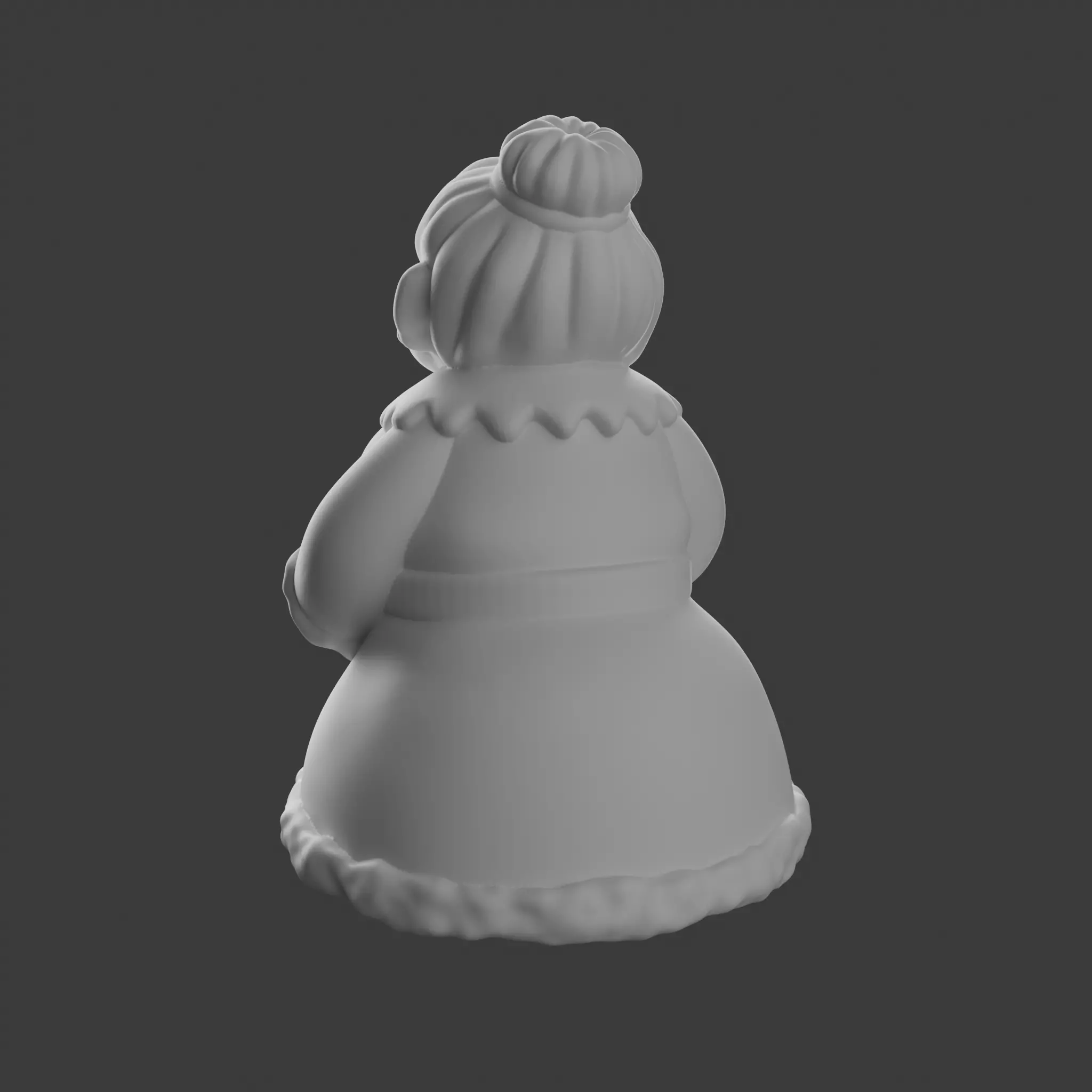 Mrs Claus 3d print 3D print model_4