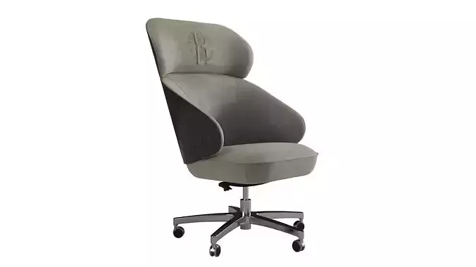 Roberto Cavalli Key West Executive Chair 3D model