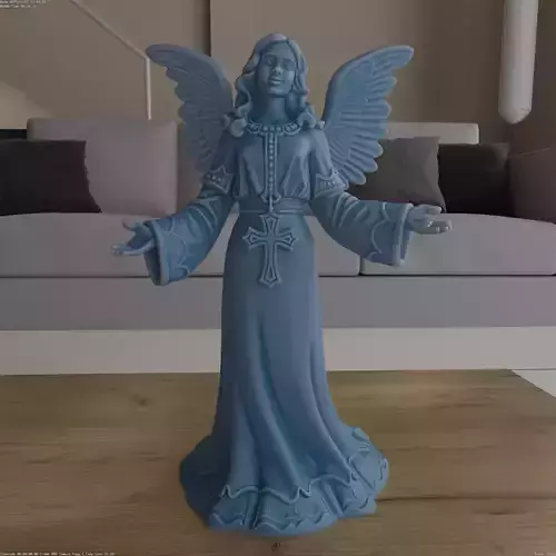 Christmas Angel STL Nativity Decor