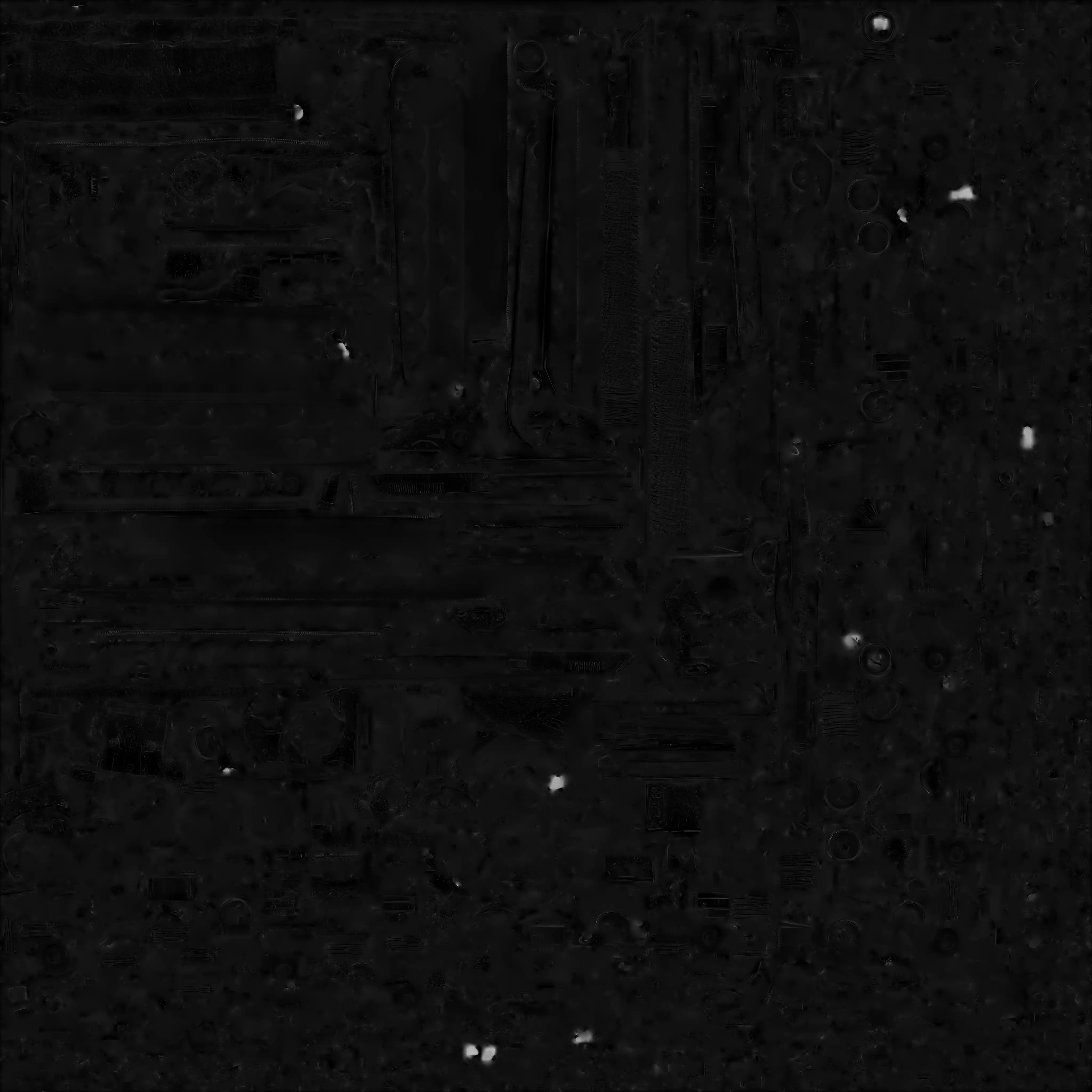 Skull Crusher Battle Tank 3D Model Horror War Gear Low-poly 3D model_2