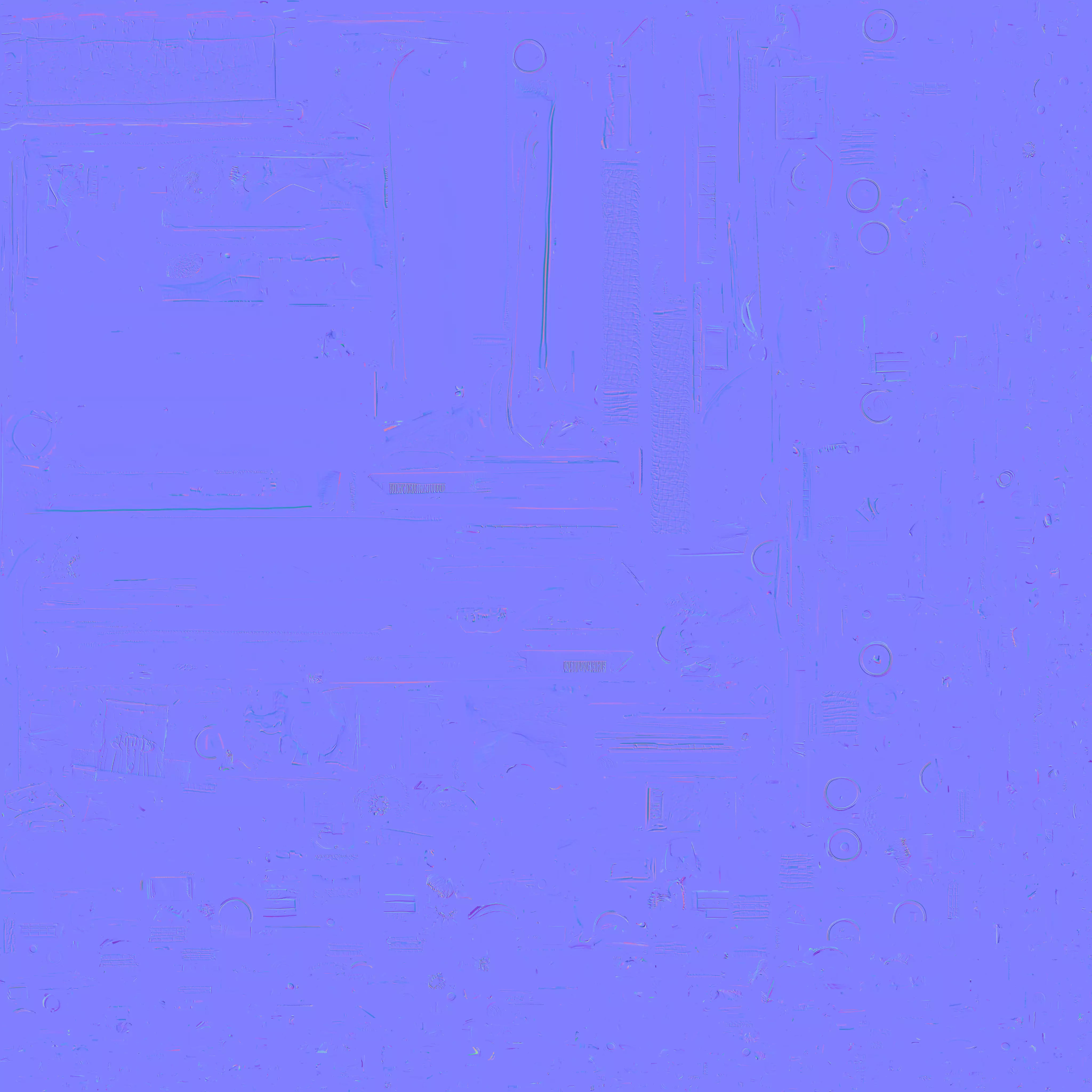 Skull Crusher Battle Tank 3D Model Horror War Gear Low-poly 3D model_3