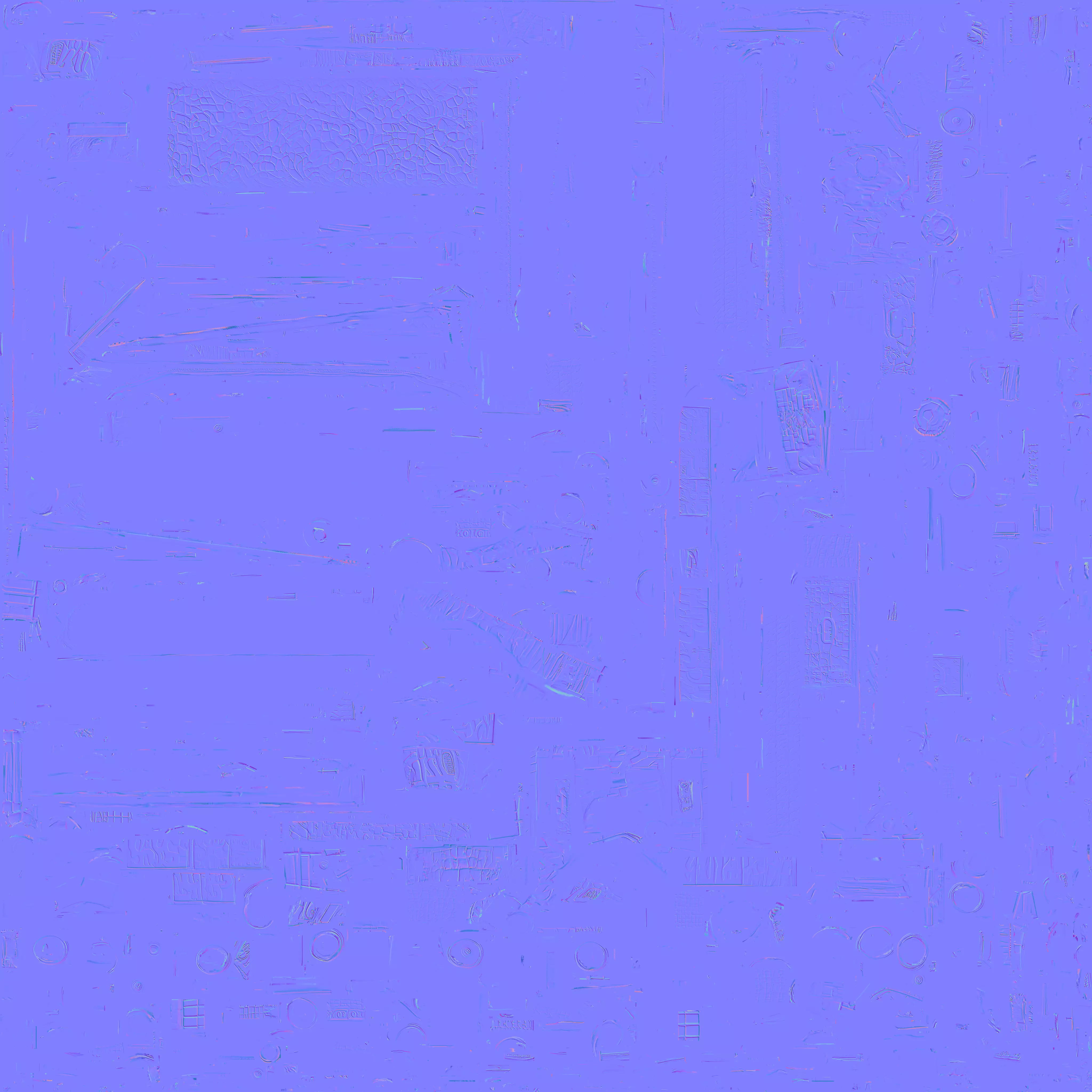 Graffiti Battle Tank 3D Model Urban Art War Machine Low-poly 3D model_3