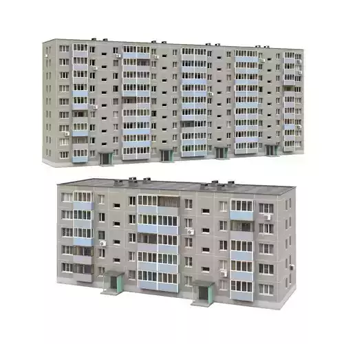 Procedural Soviet Building Generator