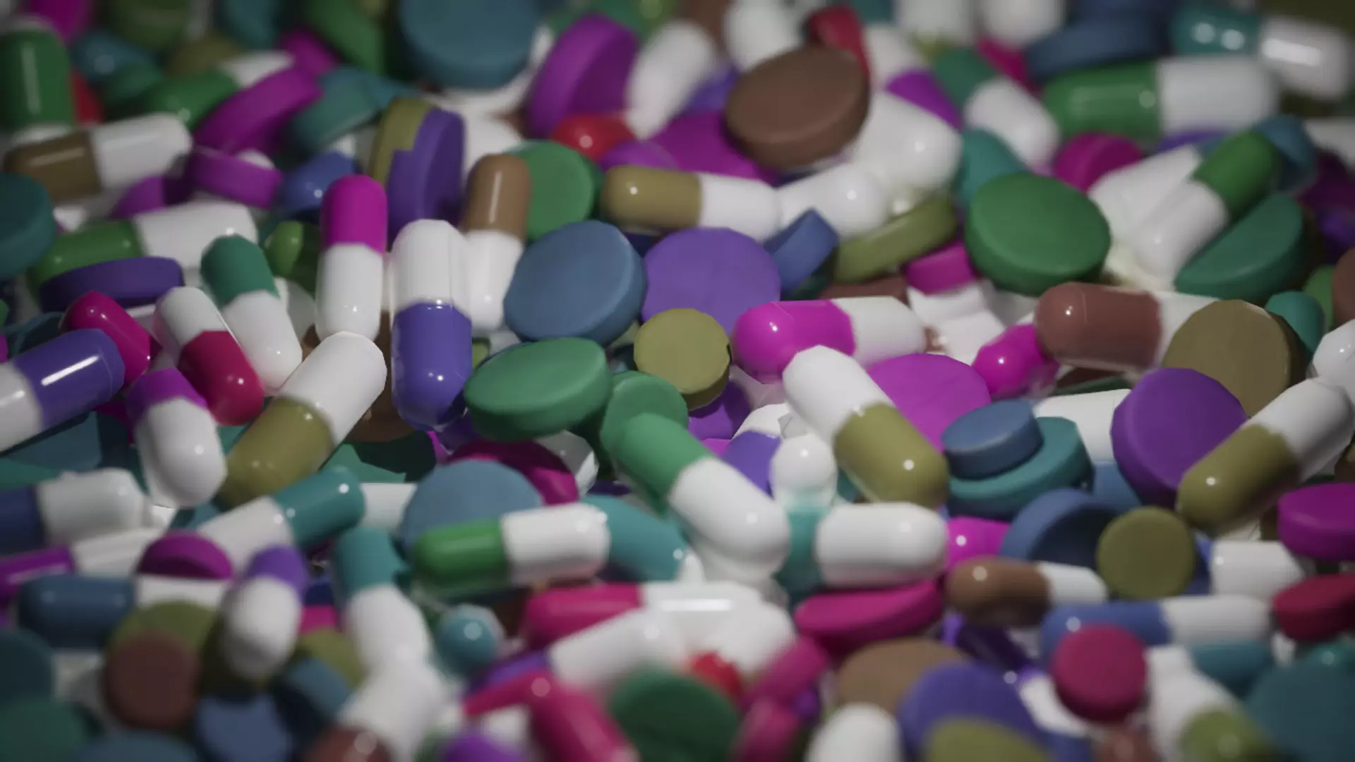 Pills Paack Low-poly 3D model_1