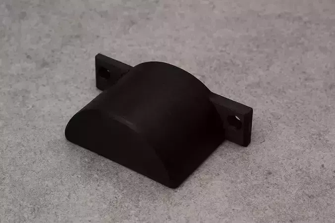 Wall Mounted Headphone Holder - Headset Stand 3D print model