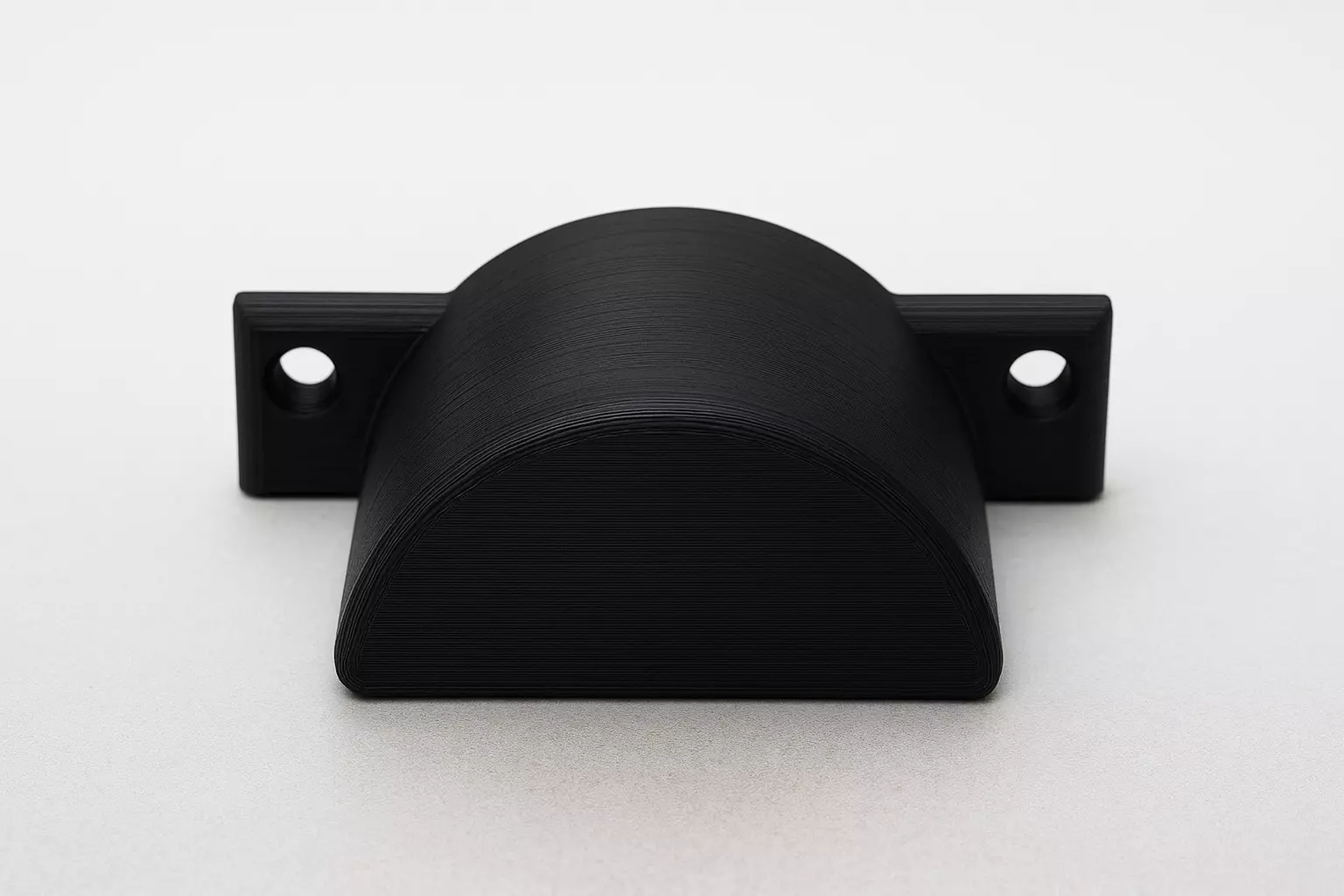 Wall Mounted Headphone Holder - Headset Stand 3D print model_2