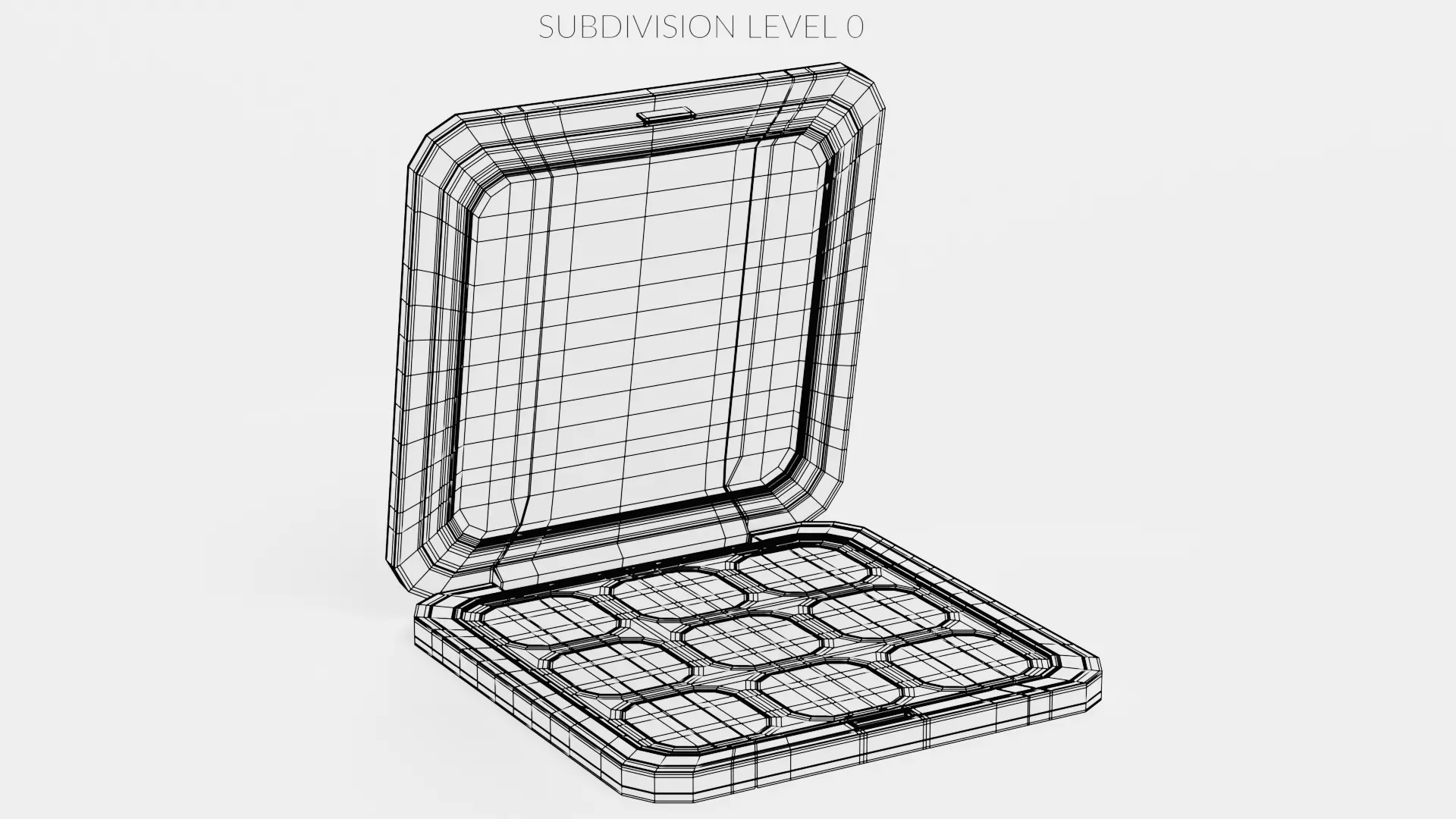 -Eyeshadow Palette V1- 3D model_8