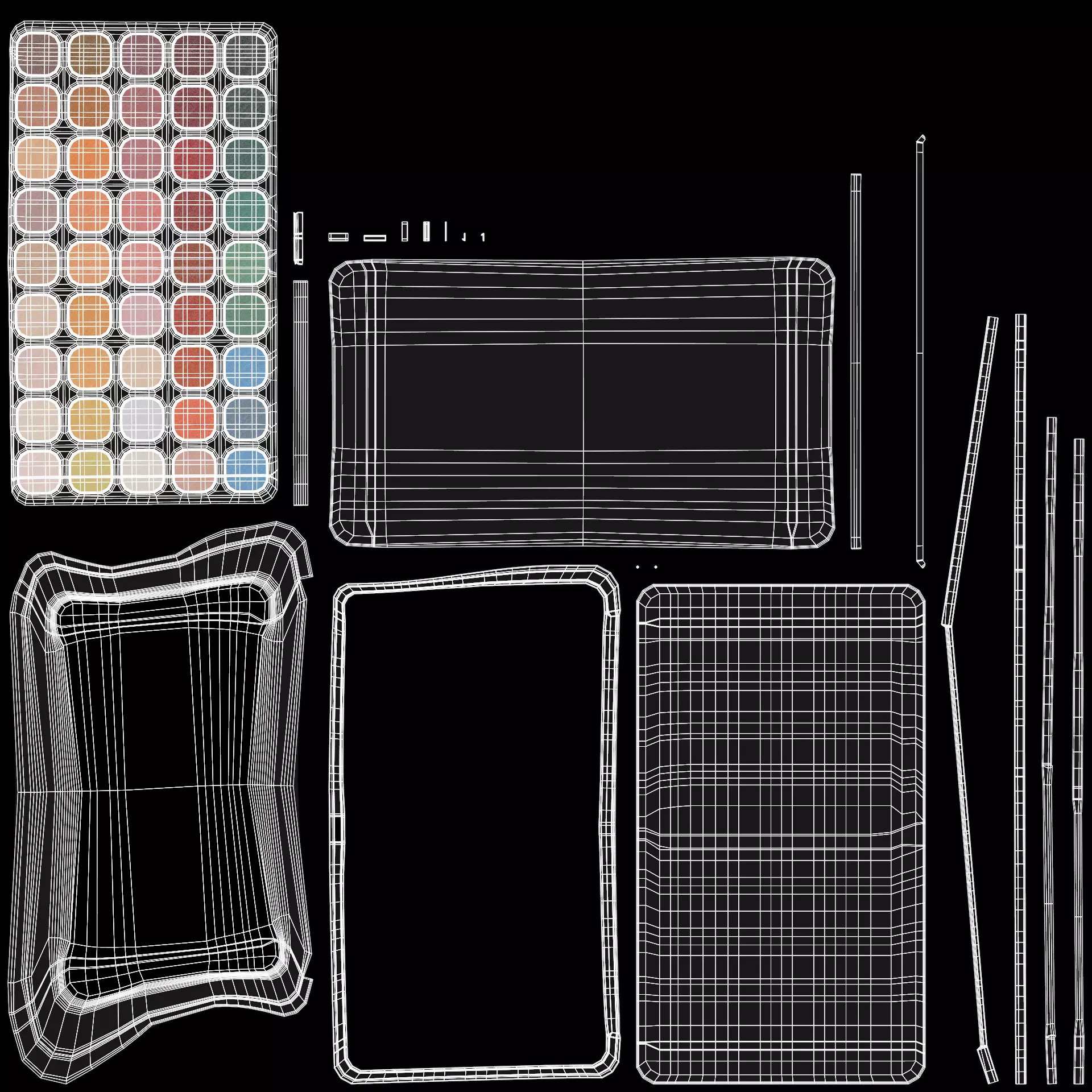 -Eyeshadow Palette V4- 3D model_7