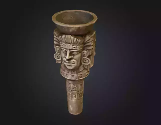 Aztec Stone Chalice