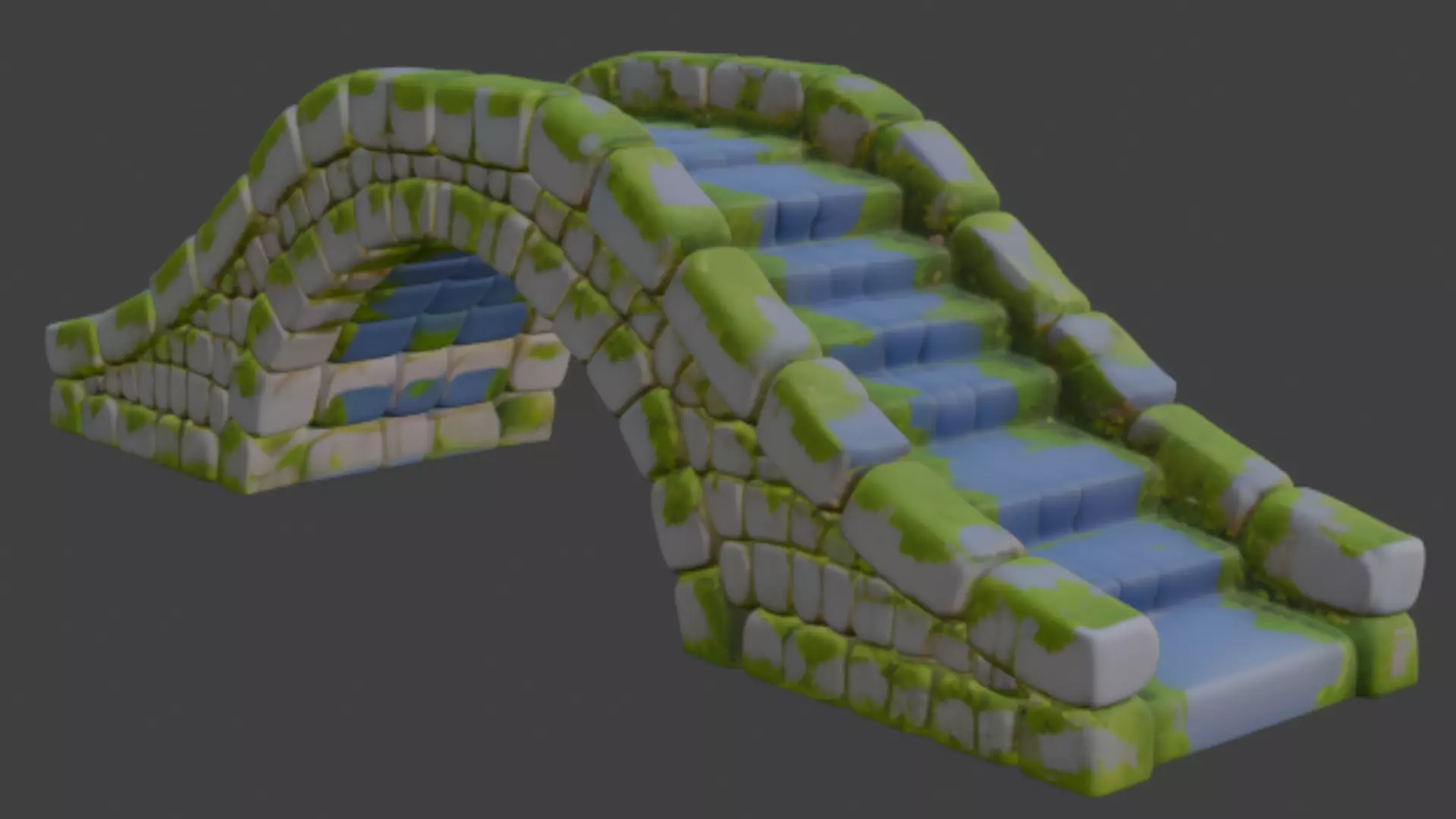 Forest Bridge 3d Model 3D model_1