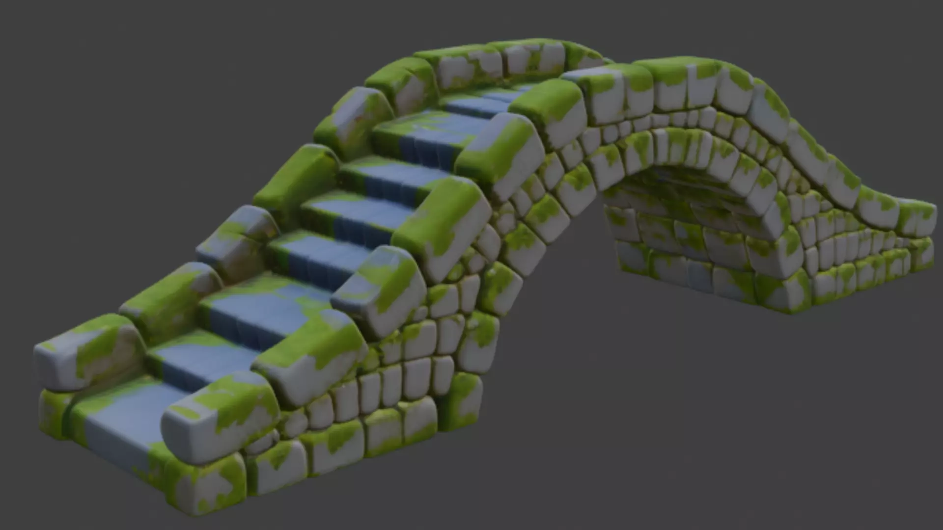 Forest Bridge 3d Model 3D model_0