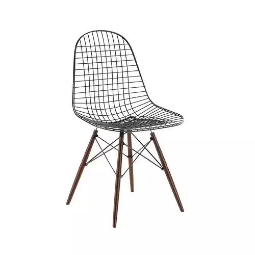 Wire Chair DKW by Vitra