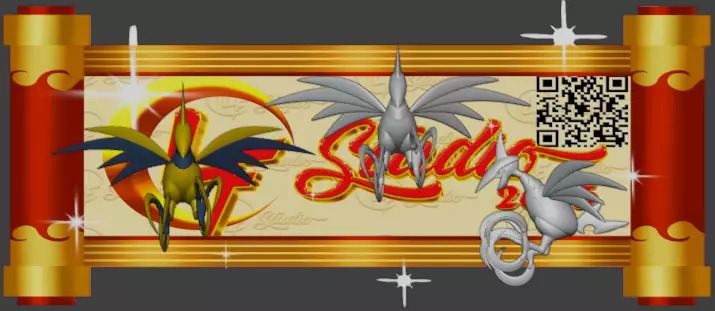 Pokemon Mega Skarmory 3D print model_1