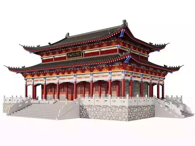 Chinese Imperial Temple Hall