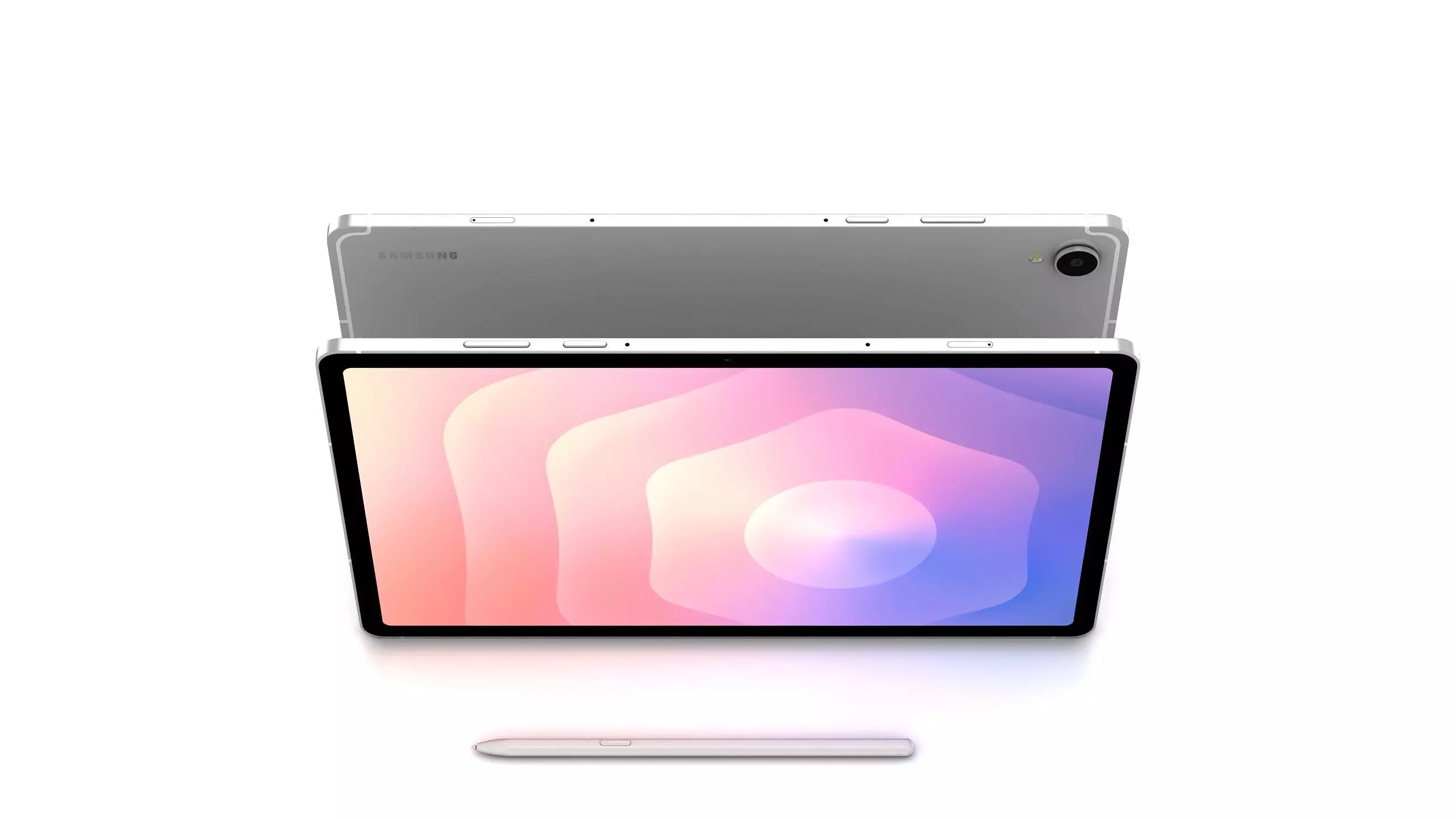 Samsung Galaxy Tab S11  Low-poly 3D model_2