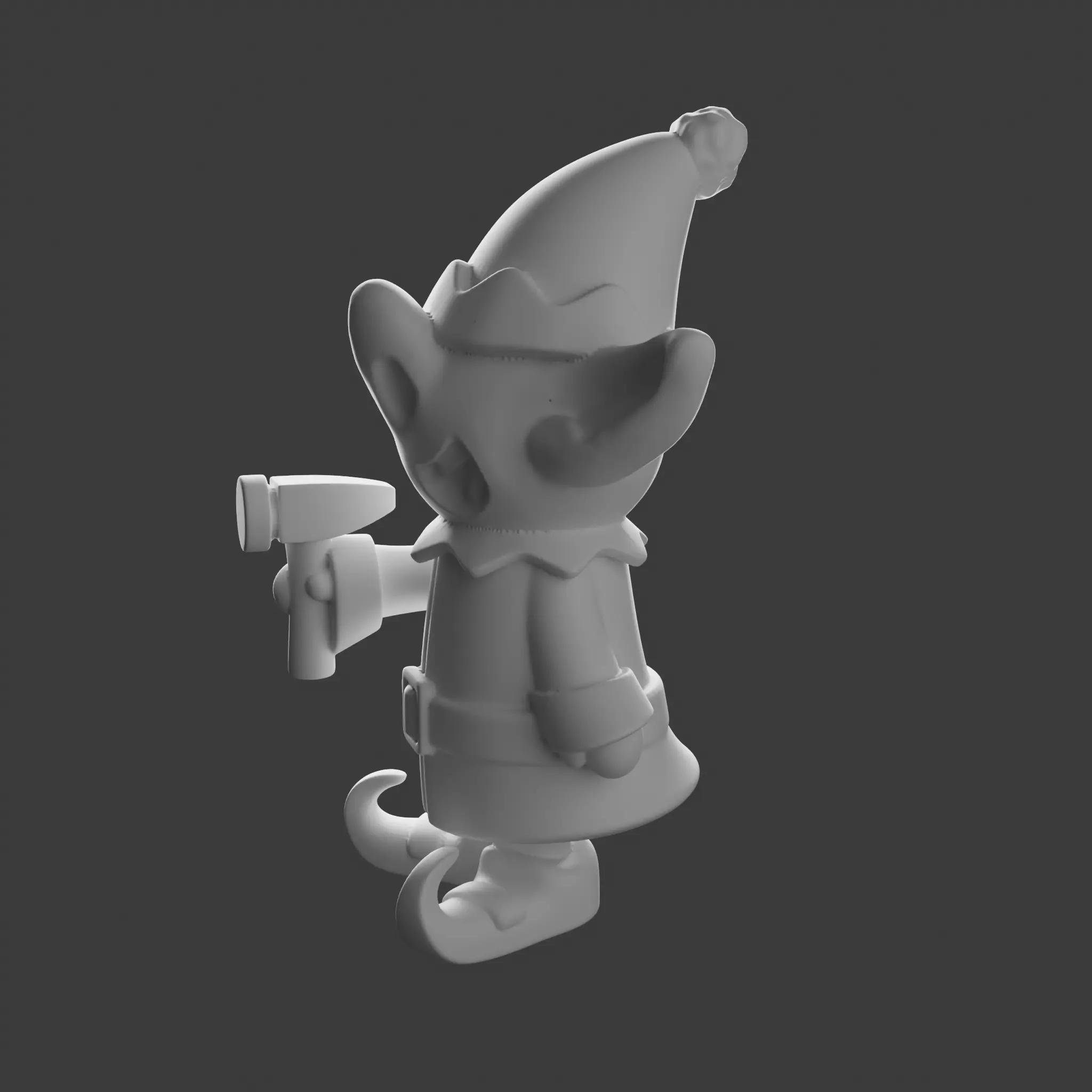 Santa Elf 3D print model_6