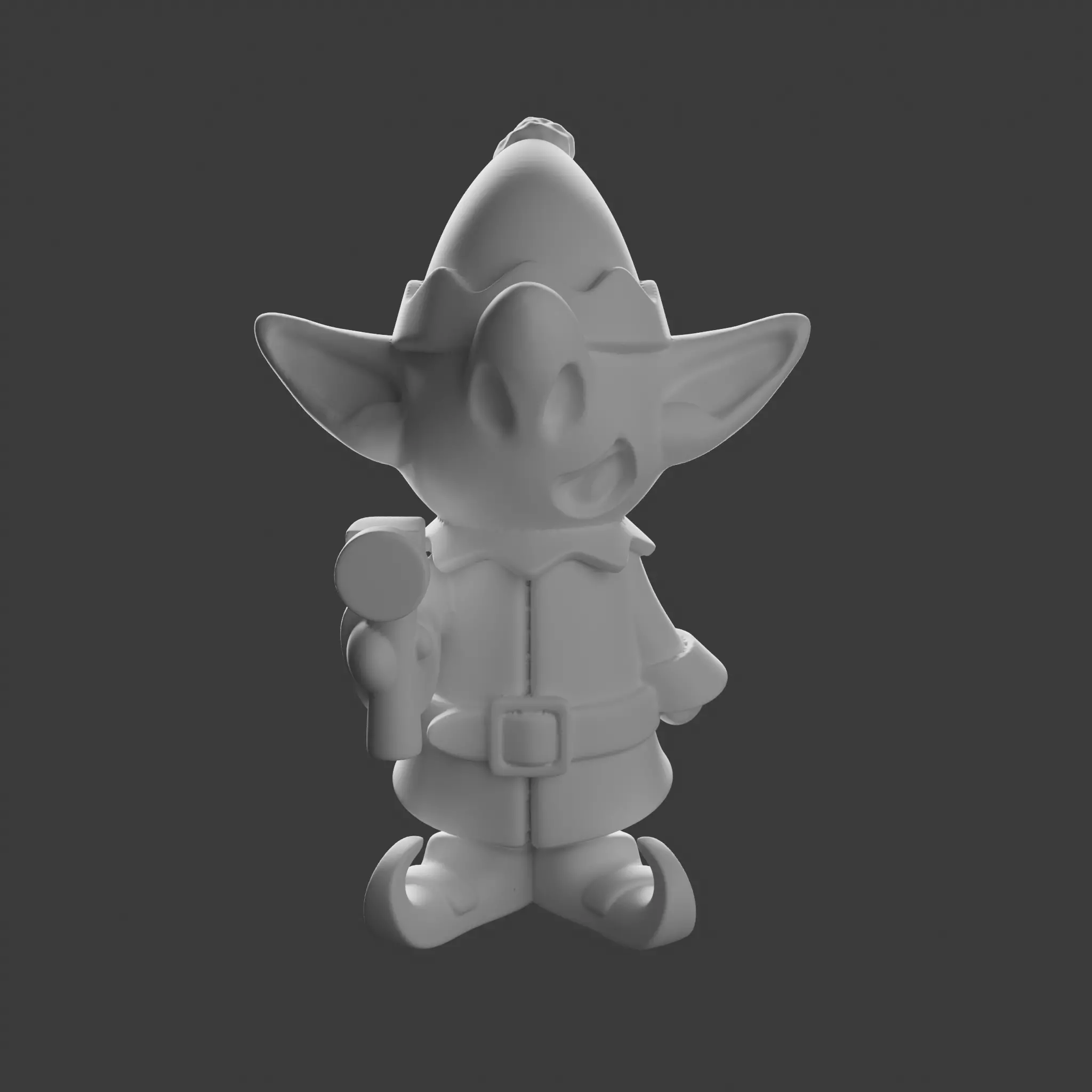Santa Elf 3D print model_1