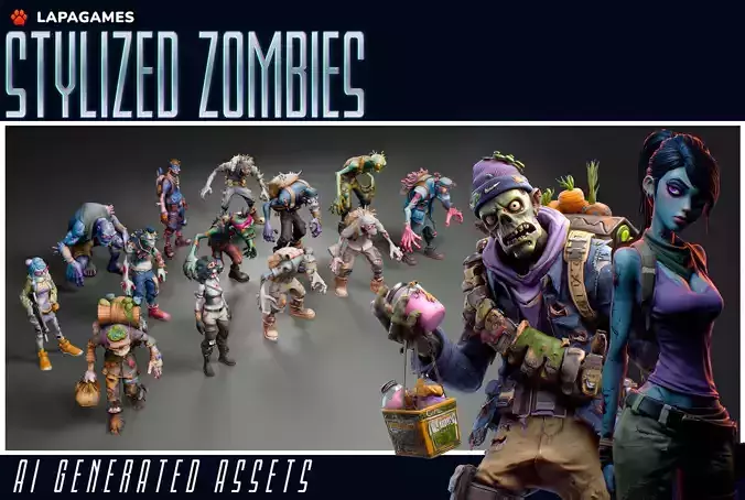 Stylized Zombies