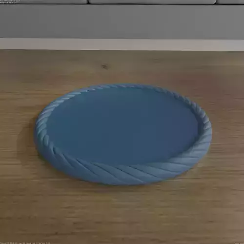 Twisted Rope Coaster STL Model