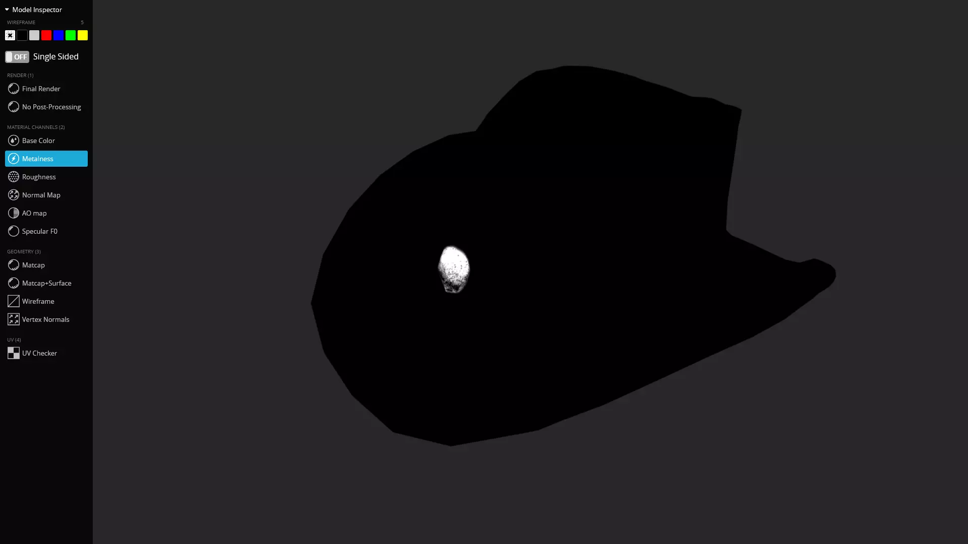 Leather Cowboy Hat Game-Ready 3D Model Low-poly 3D model_10