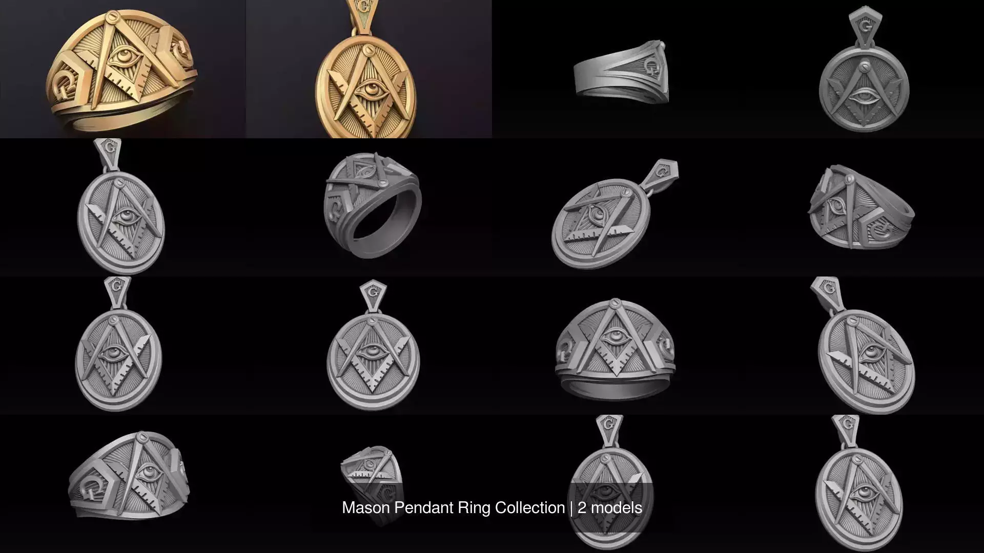 Mason Pendant Ring Collection _1