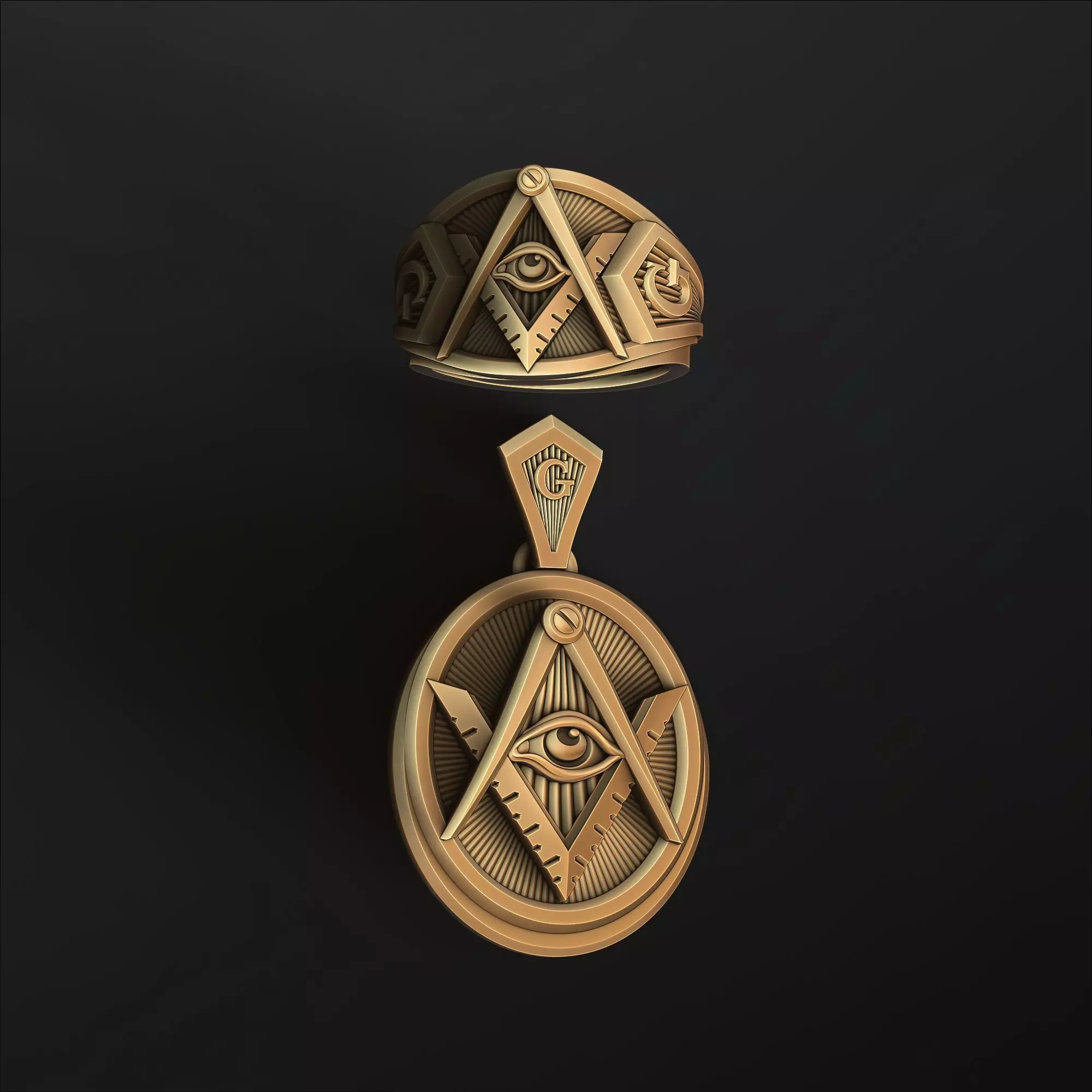 Mason Pendant Ring Collection _0