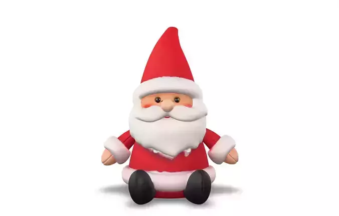 Santa Plush Figurine